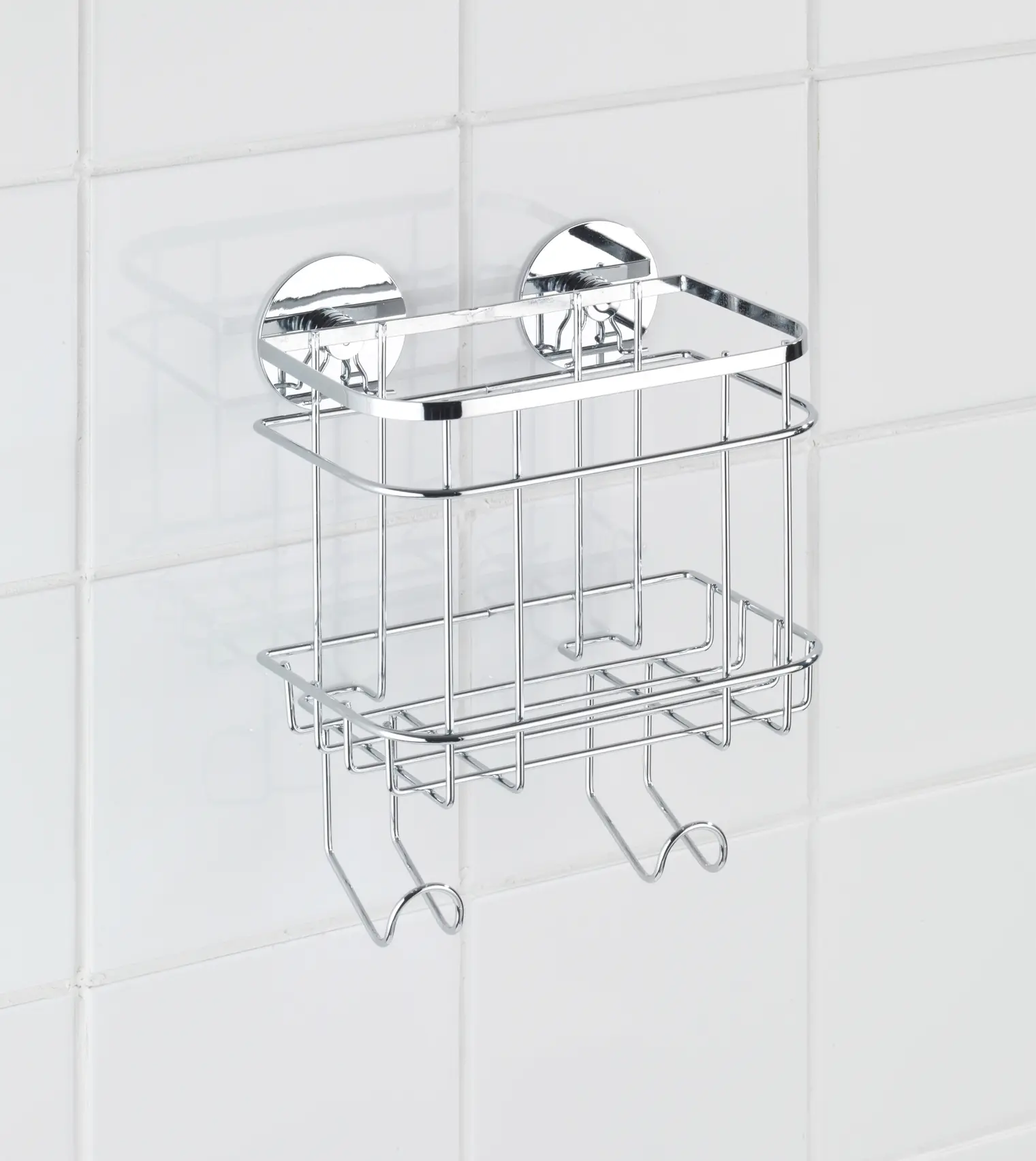 Wenko Wandkorb Edelstahl Turbo-Loc