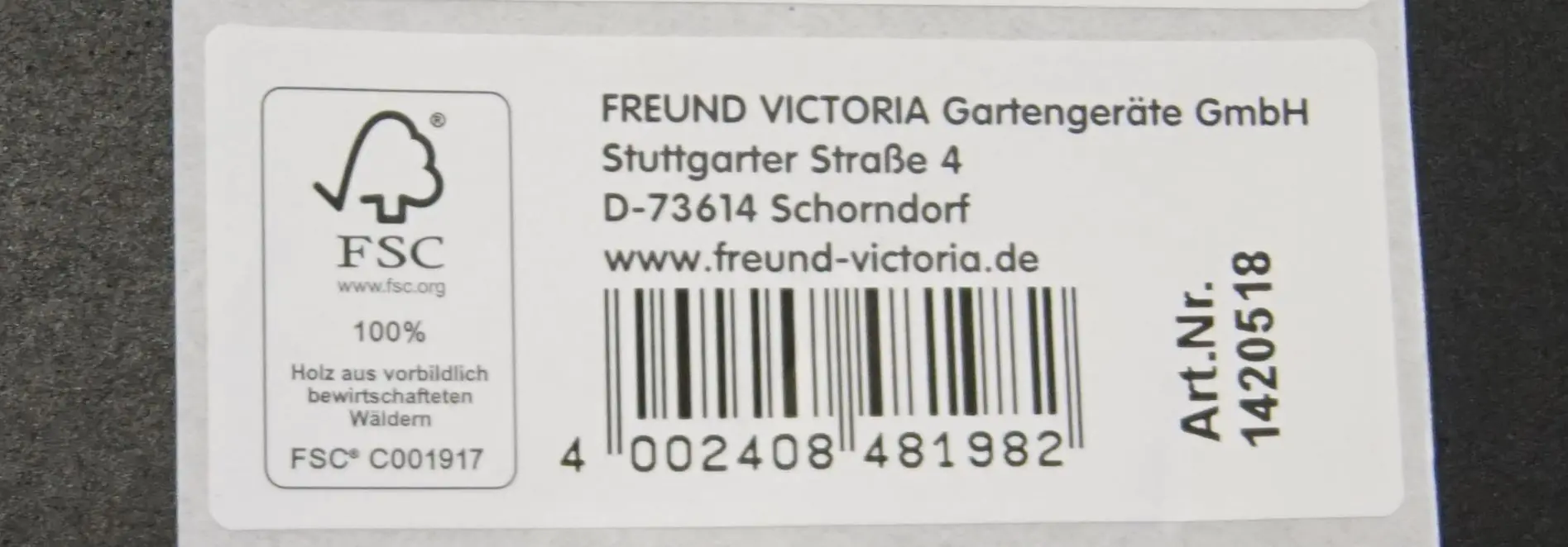 Freund Victoria Fächerbesen 41 cm Arbeitsbreite