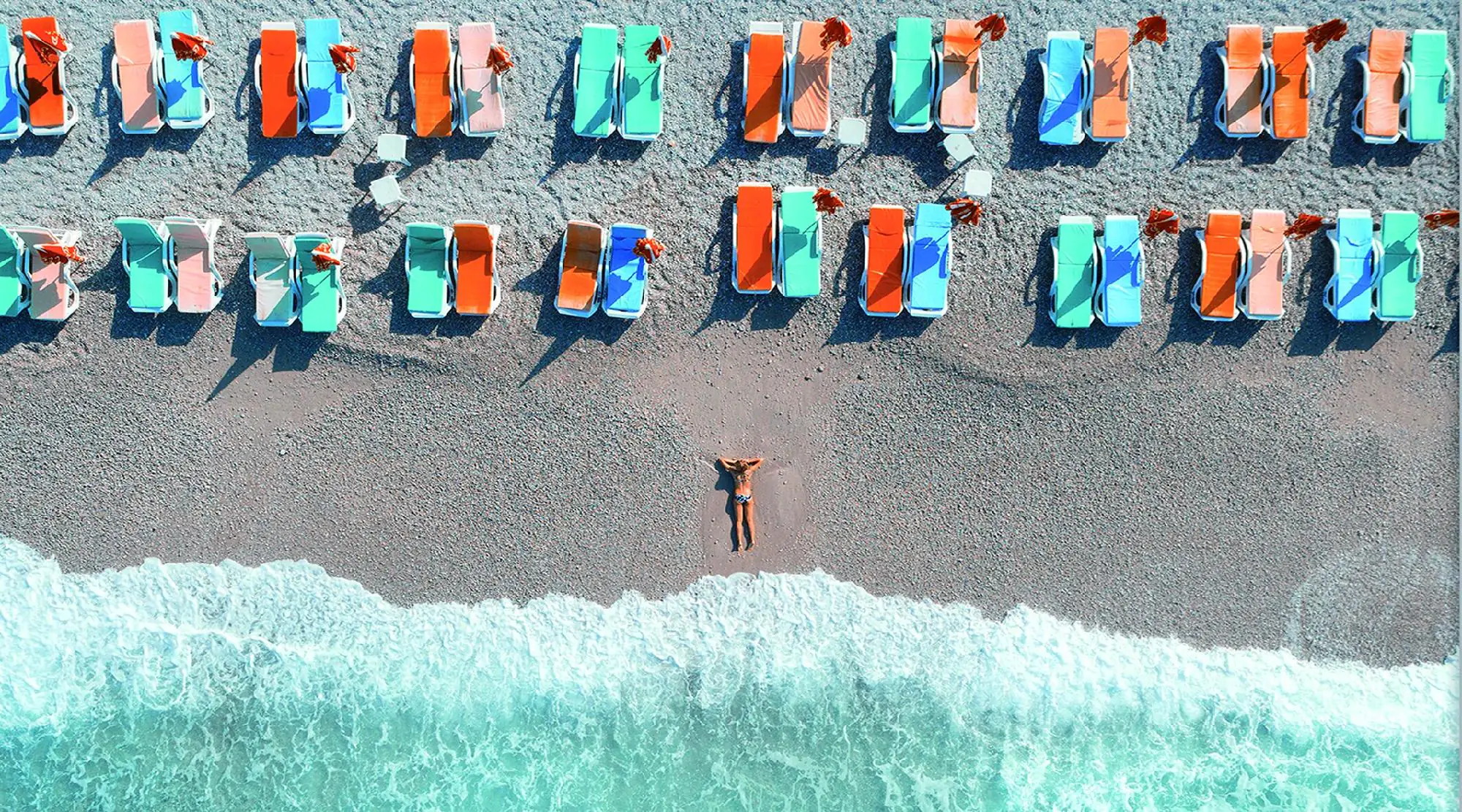 Deco-Panel -Bild - Beach 180 x 118 cm  