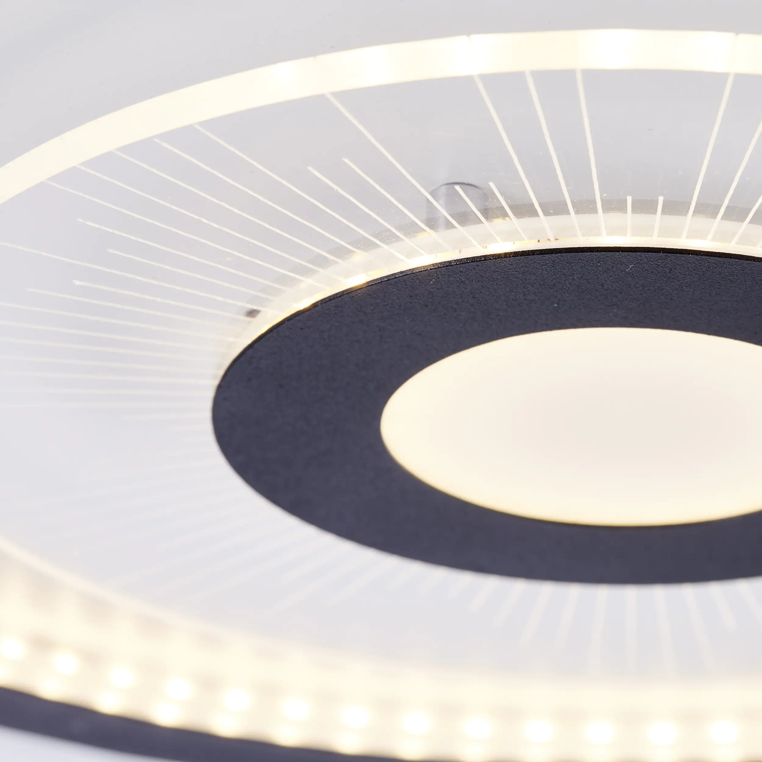 Brilliant CCT LED Deckenleuchte Pedini 37 W dimmbar Ø 40 cm weiß