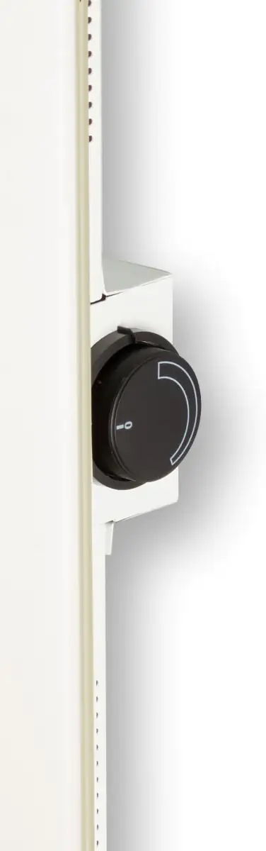 Bella Jolly Infrarot Glasheizkörper 50x50 cm 350 Watt weiss