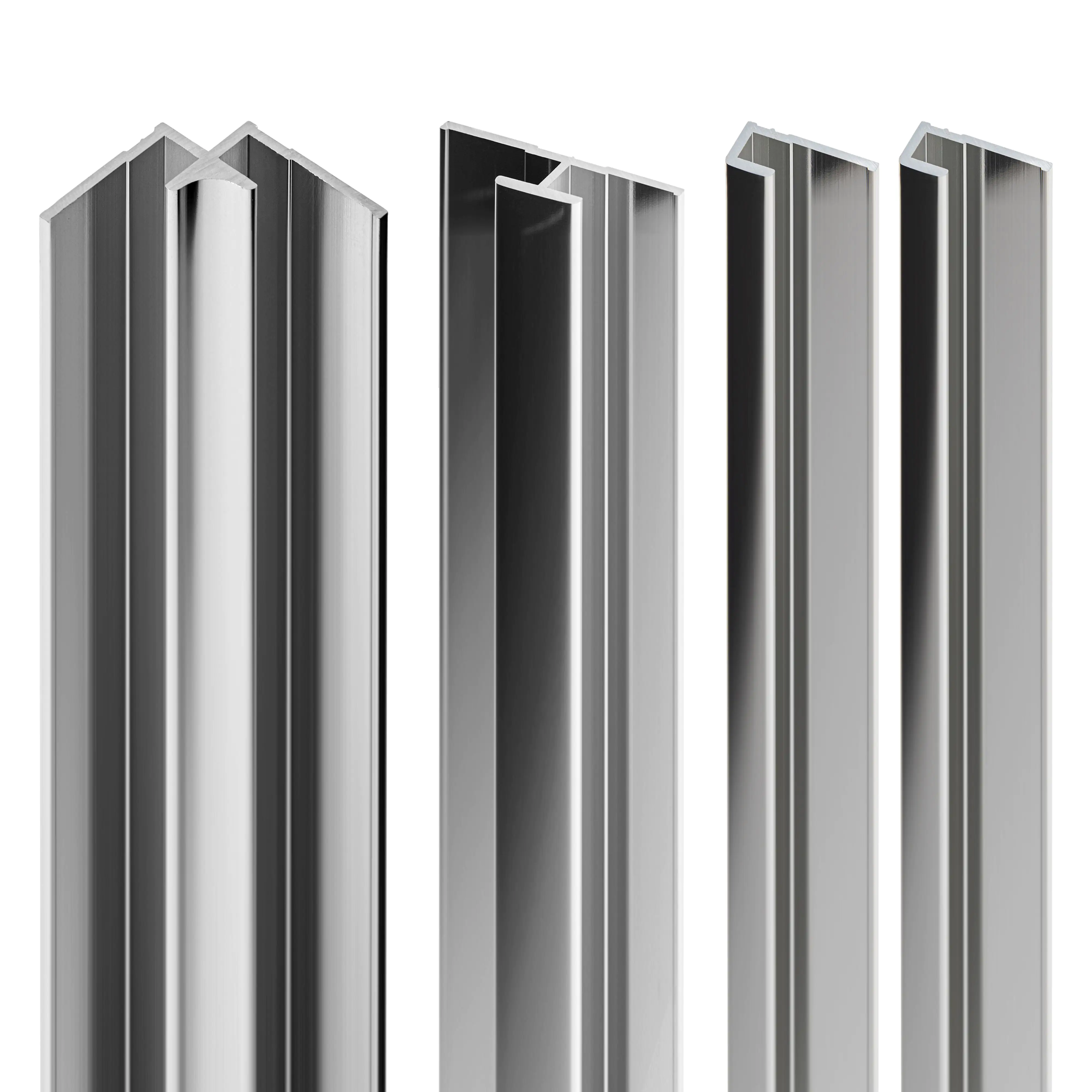 Schulte Profilset für Duschrückwände chrom 255 cm