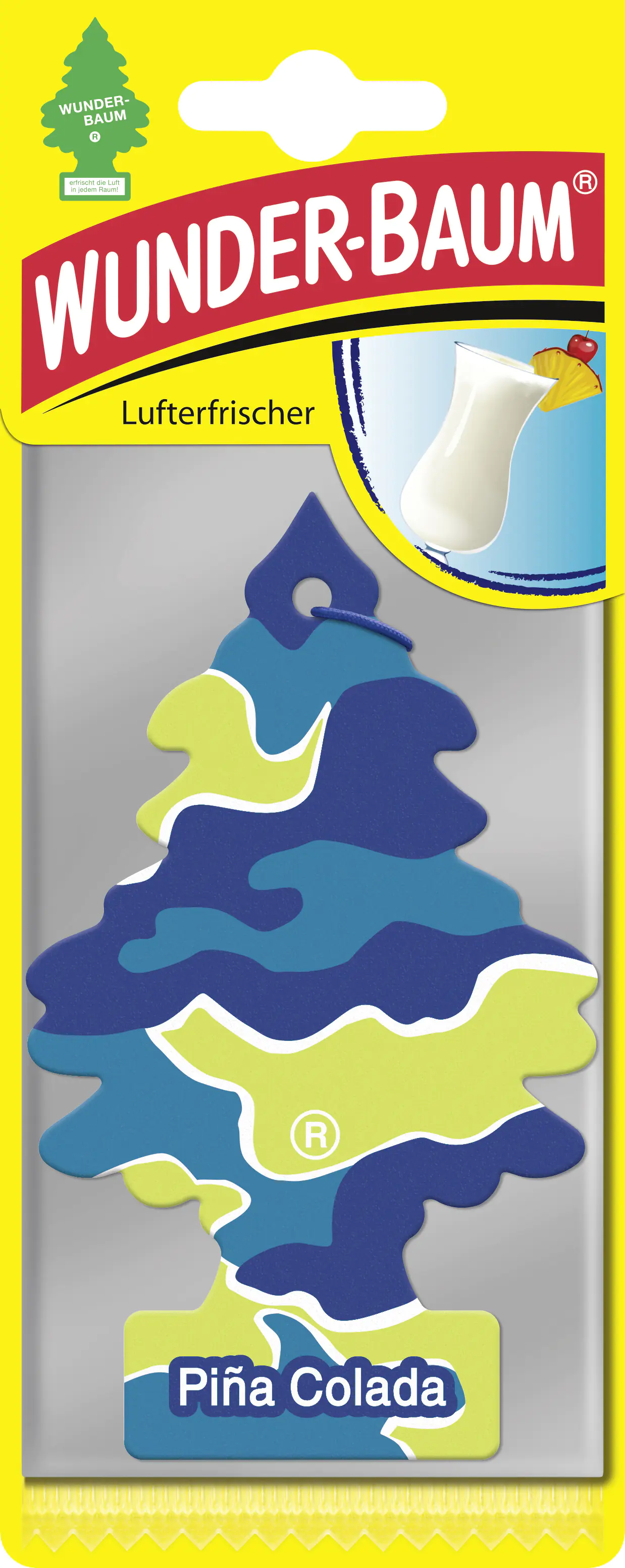 Wunderbaum Papierlufterfrischer Pina Colada Wunderbaum Papierlufterfrischer Pina Colada