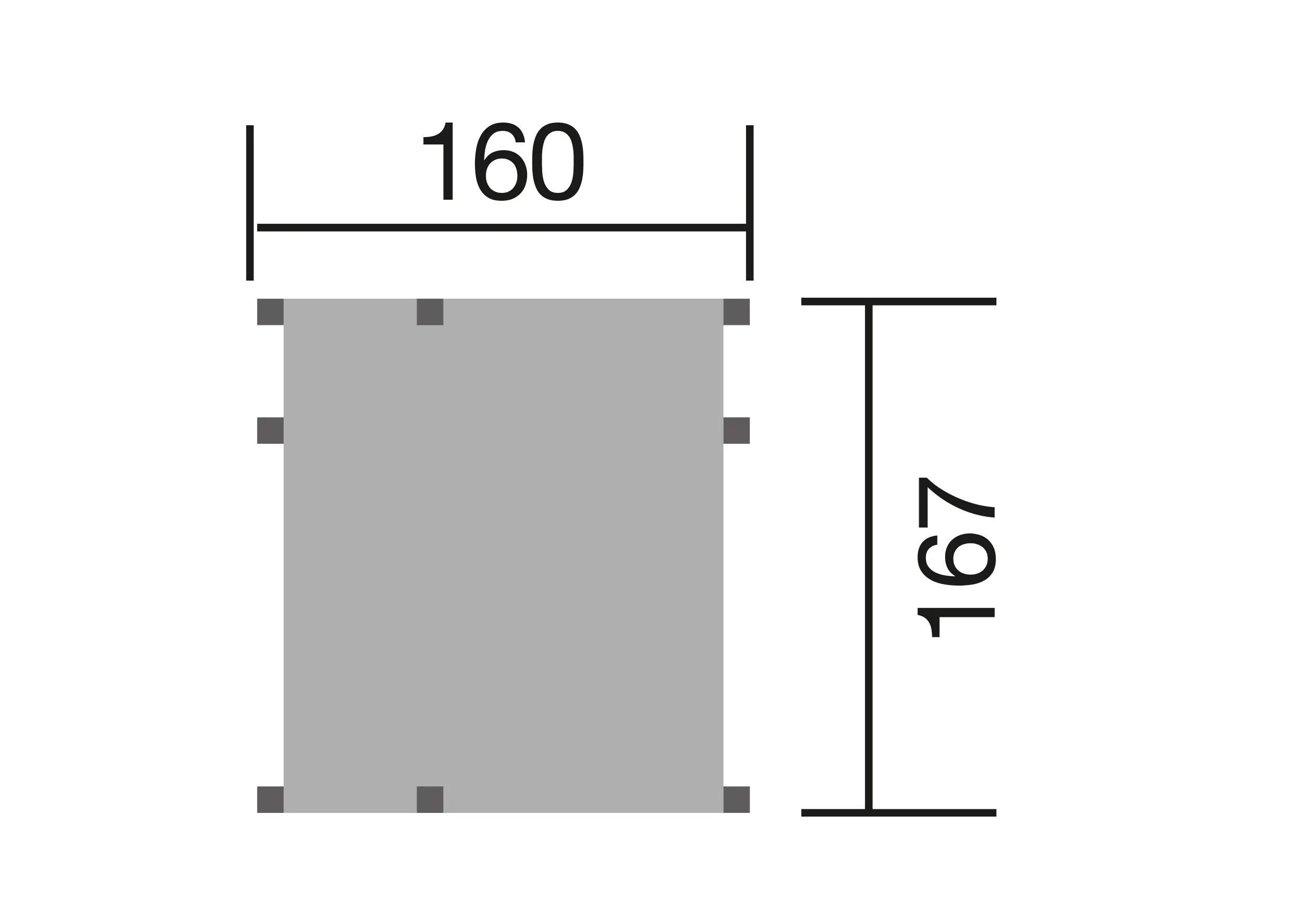Weka Spielturm 816 D Tabaluga 167 x 160 x 250 cm braun-grün