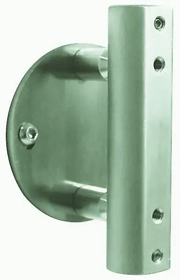 Treba B6 Wandbefestigung Stab Aluminium / Edelstahl