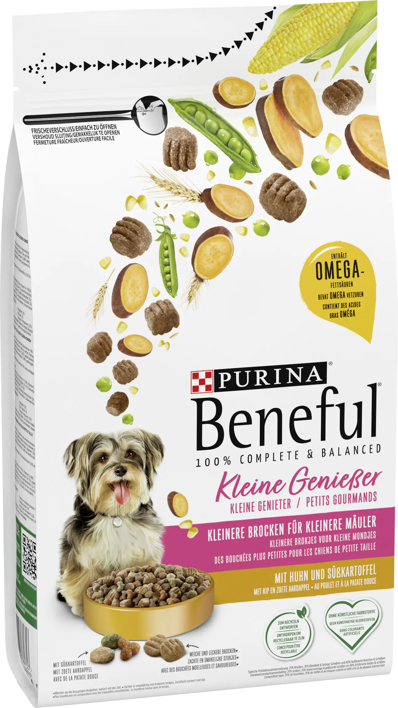 Beneful Hundefutter Kleine Genießer mit Rind und Gartengemüse 2,8 kg Beneful Hundefutter Kleine Genießer mit Rind und Gartengemüse 2,8 kg