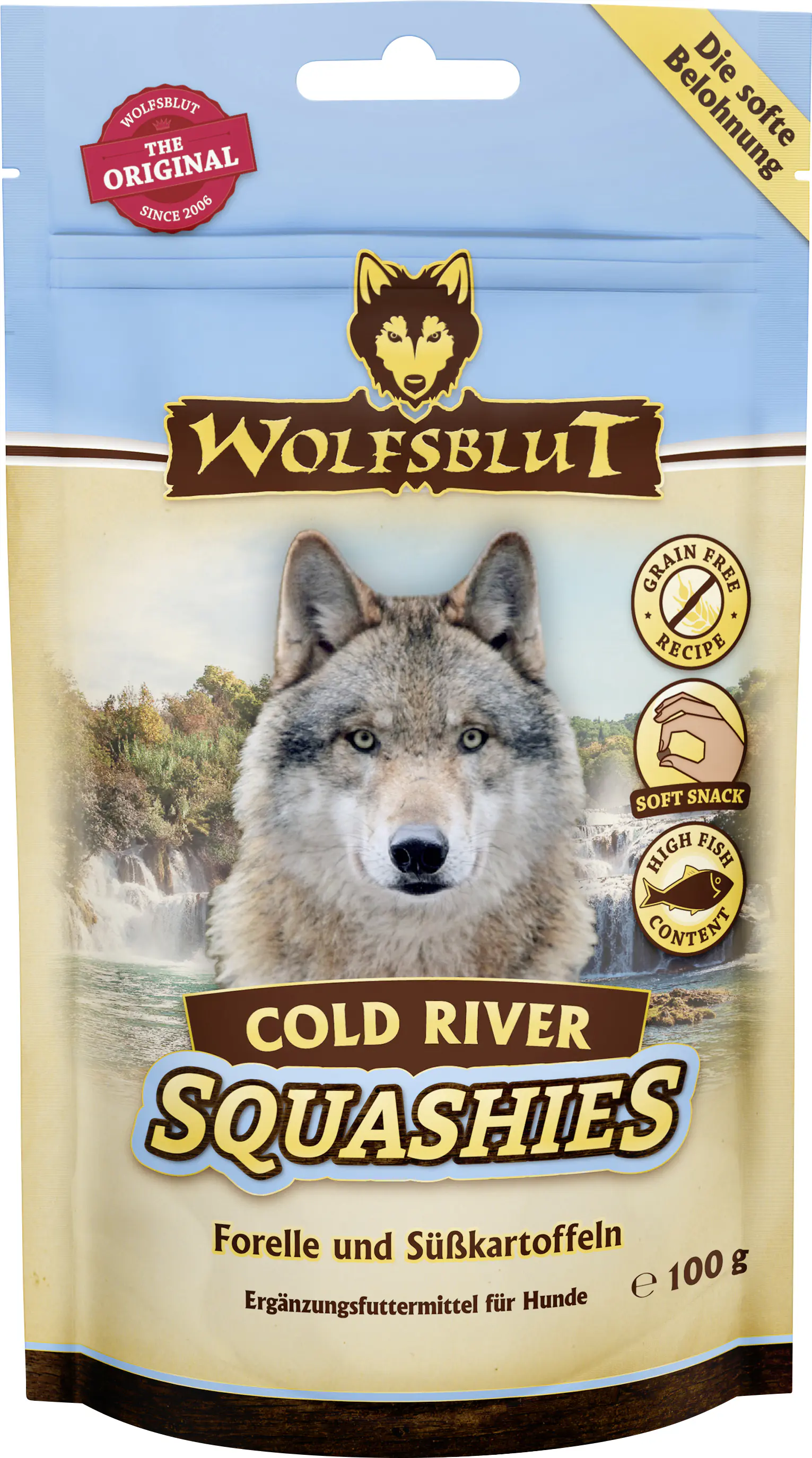 Wolfsblut Cold River Squashies Snack 100 g