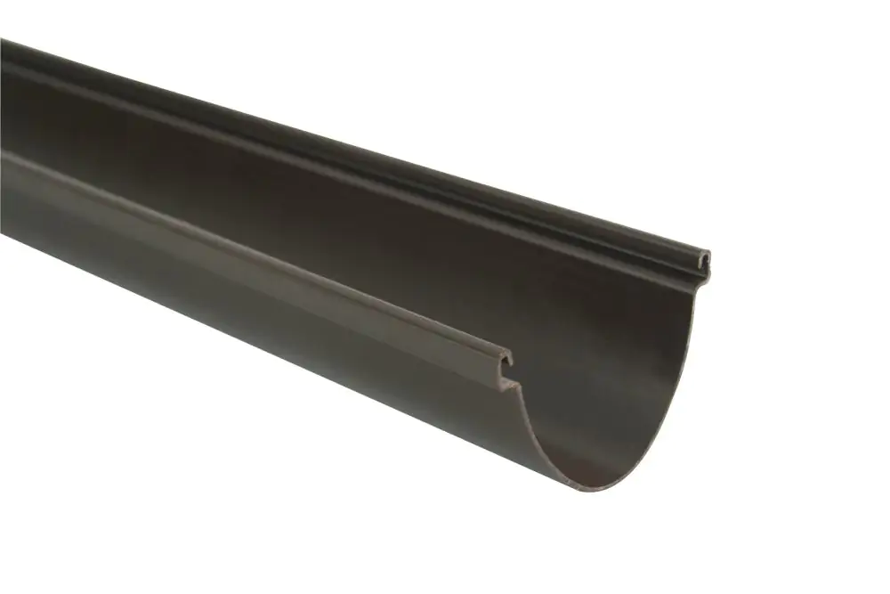 Marley Dachrinne Duplex NW 80 mm, 2 m, oval, braun