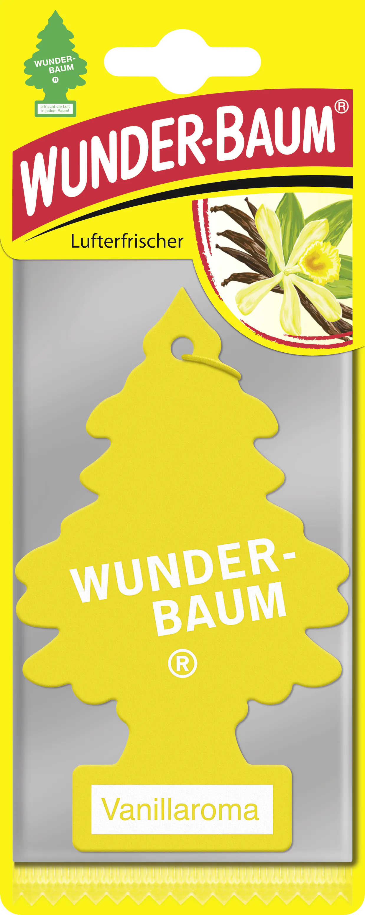 Wunderbaum Papierlufterfrischer Vanillearoma Wunderbaum Papierlufterfrischer Vanillearoma