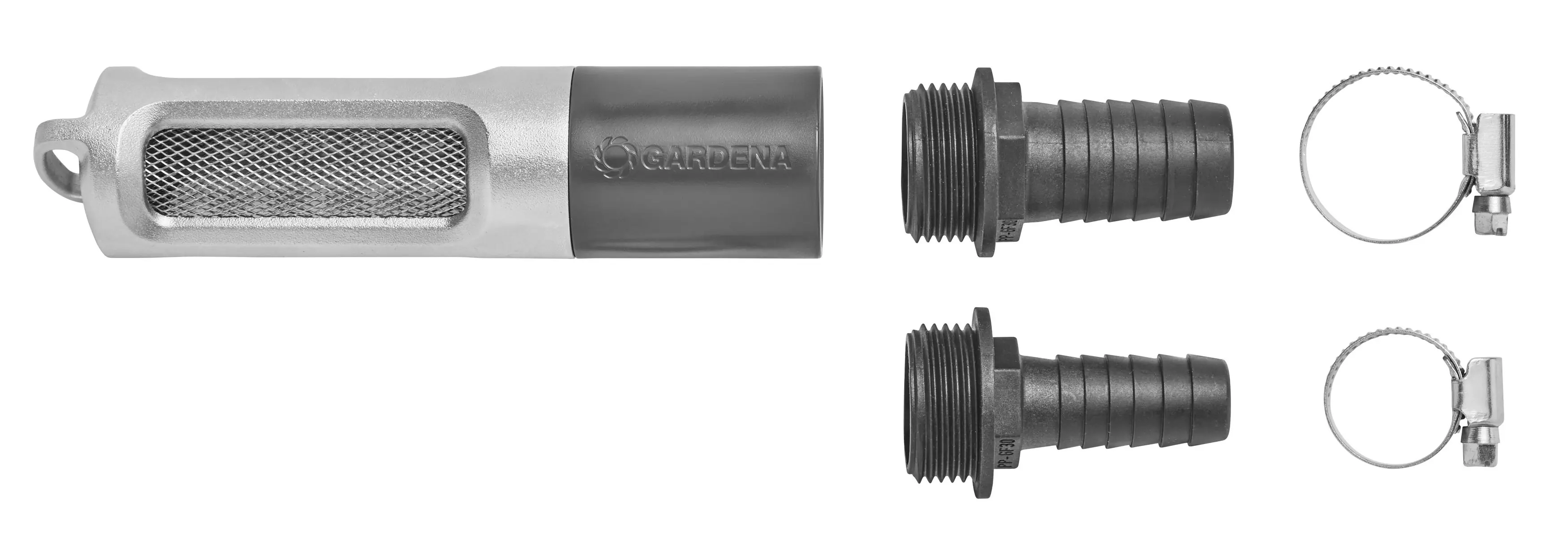 Gardena Saugfilter mit Rückflussstop 19 mm (3/4") & 25 mm (1") Gardena Saugfilter mit Rückflussstop 19 mm (3/4") & 25 mm (1")