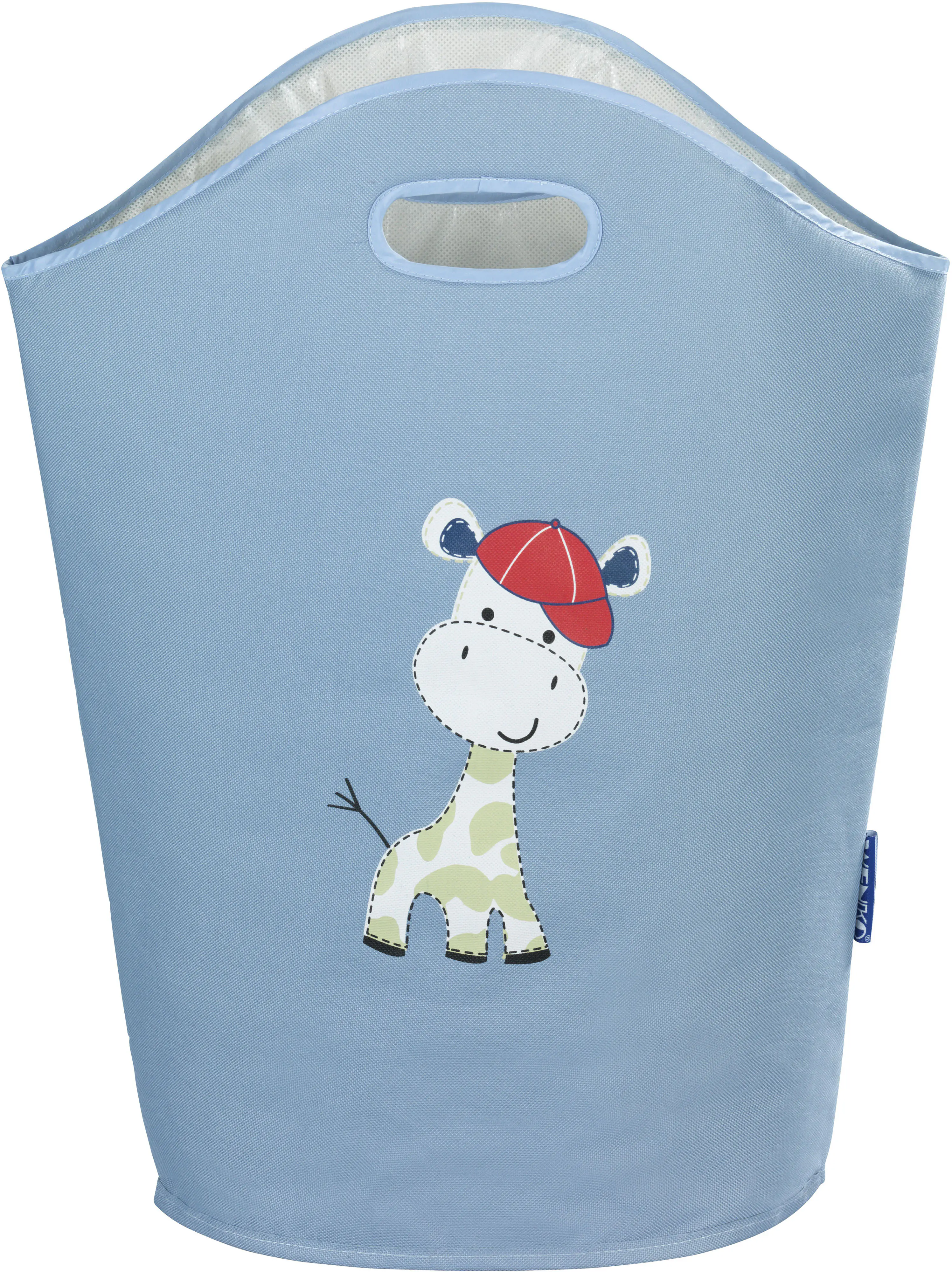 Wenko Wäschesammler Kids Gerry 24 l, blau, beige