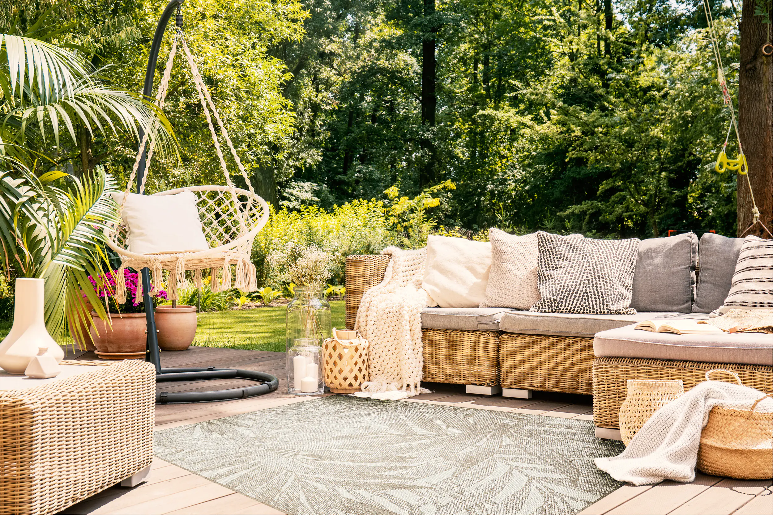 Teppich Oakland 133x190 cm Creme-Taupe