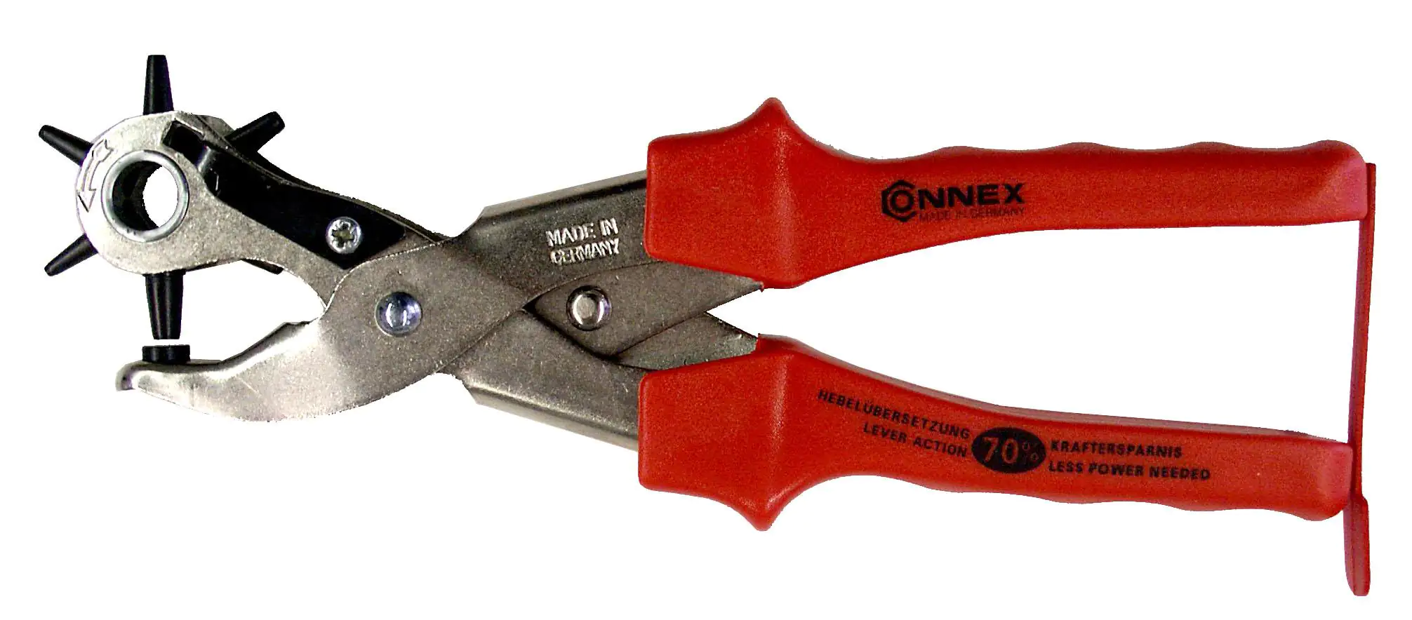 Revolverlochzange 250 mm Hebelübersetzung