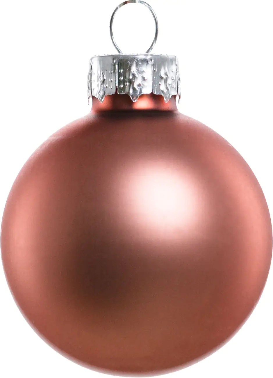 2076601538950_03 TrendLine Mini-Glaskugeln Ø 3,5 cm mamor pink - 16 Stück glanz/matt