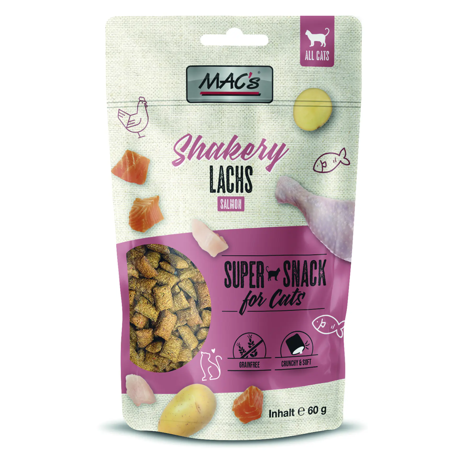 Macs Shakery Salmon 60 g