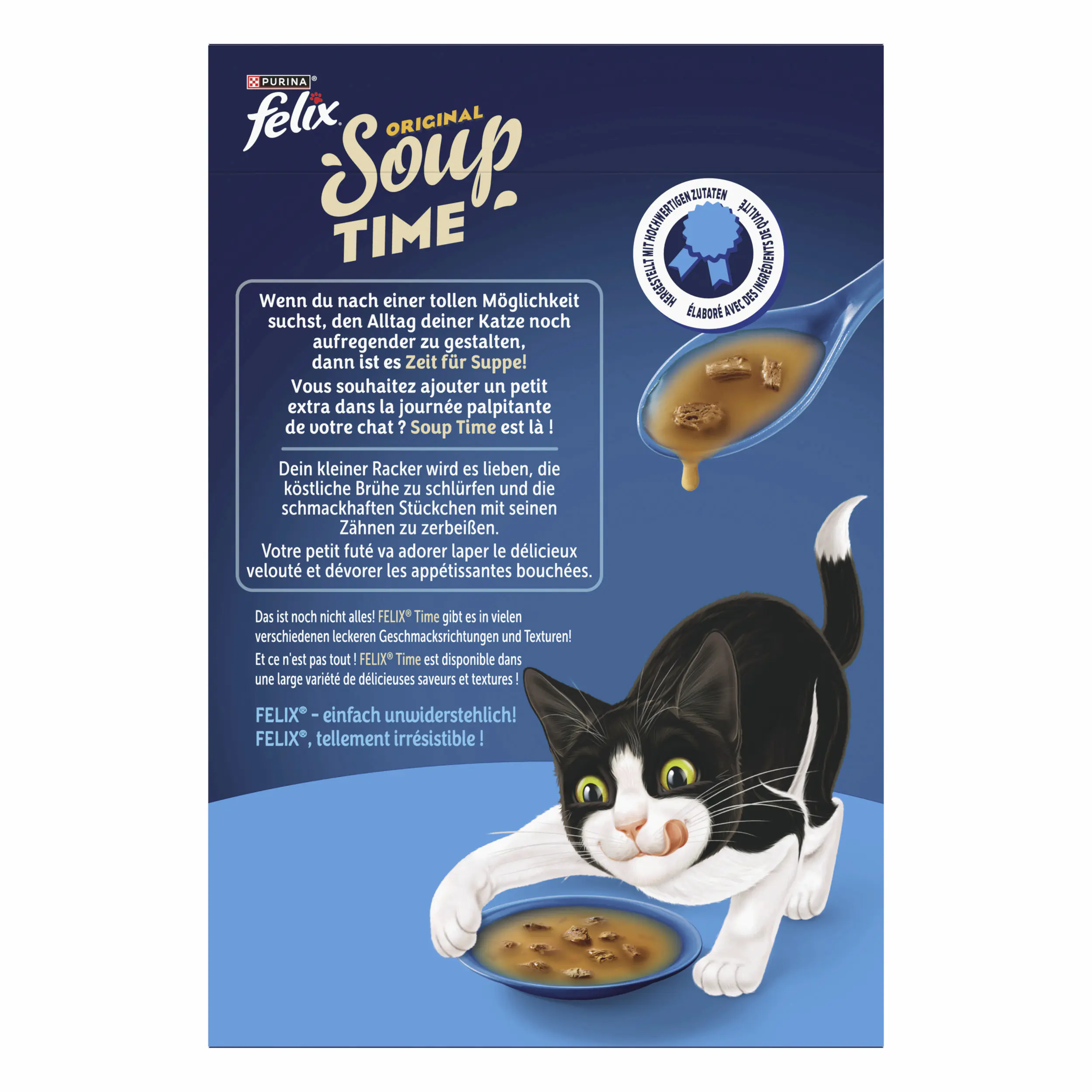 Felix Soup Geschmacksvielfalt aus dem Wasser Mix 6 x 48 g