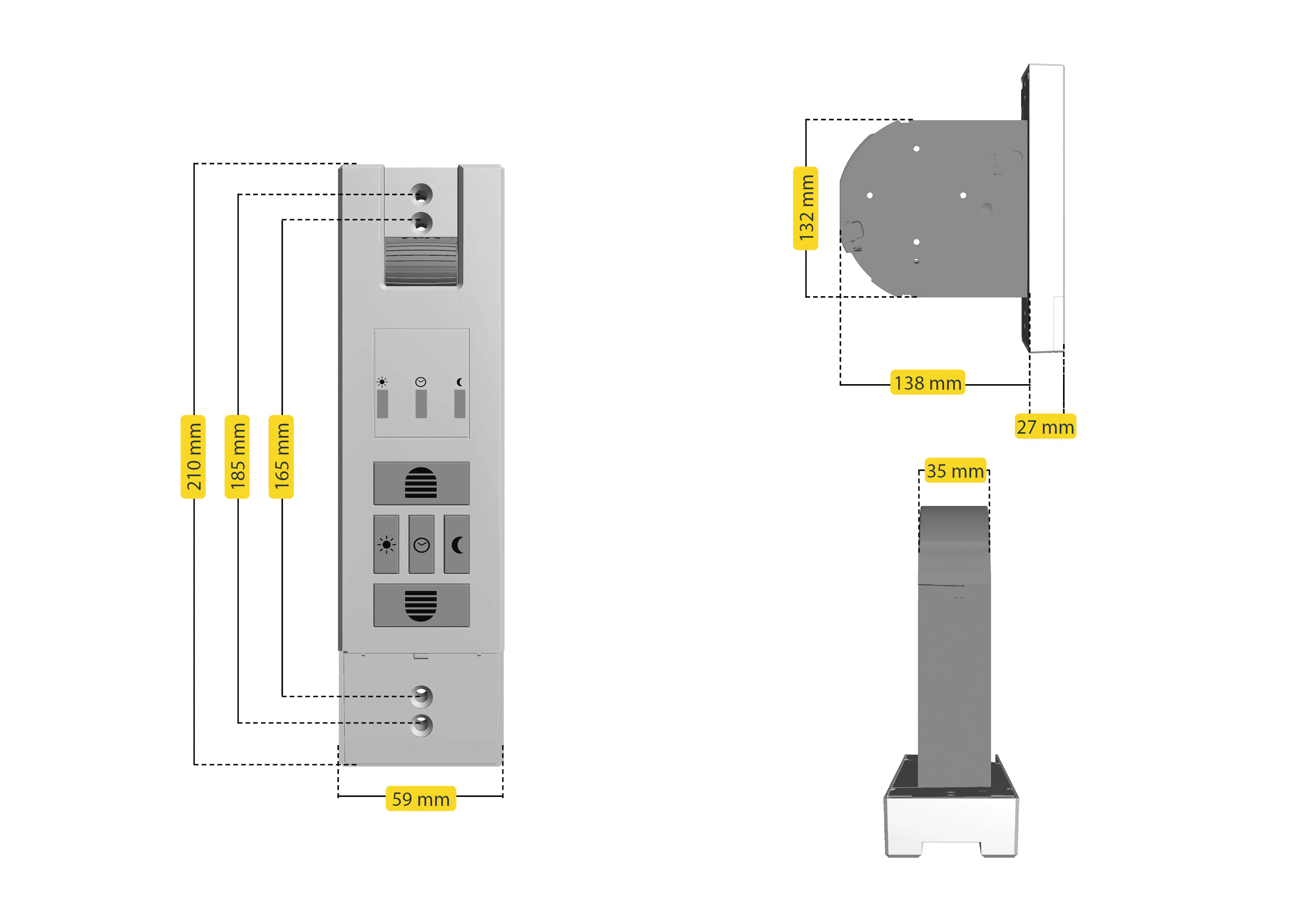 Schellenberg elektrischer Gurtwickler RolloDrive 65 Premium
