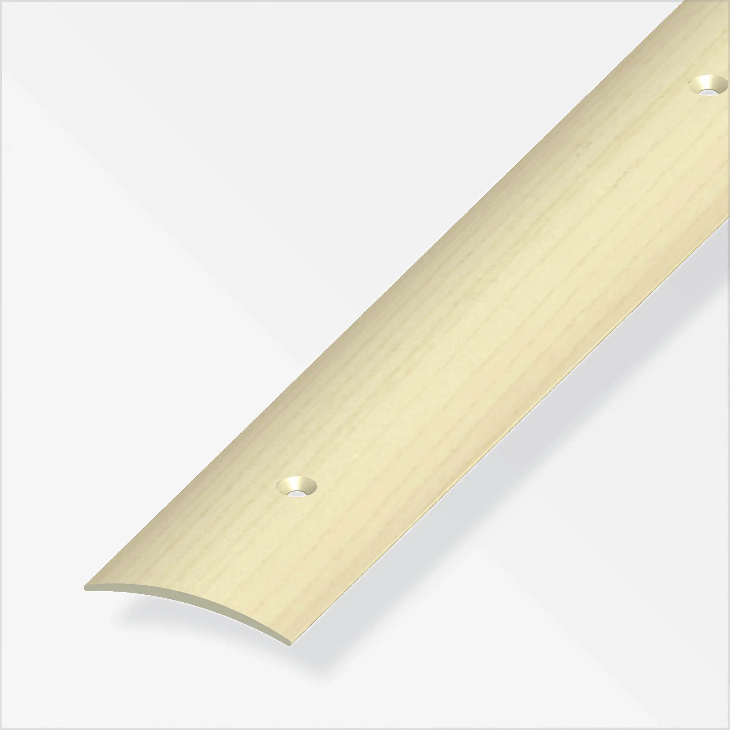 alfer Übergangsprofil 1 m, 30 x 5 mm PVC (Kunststoff) glatt ahorn