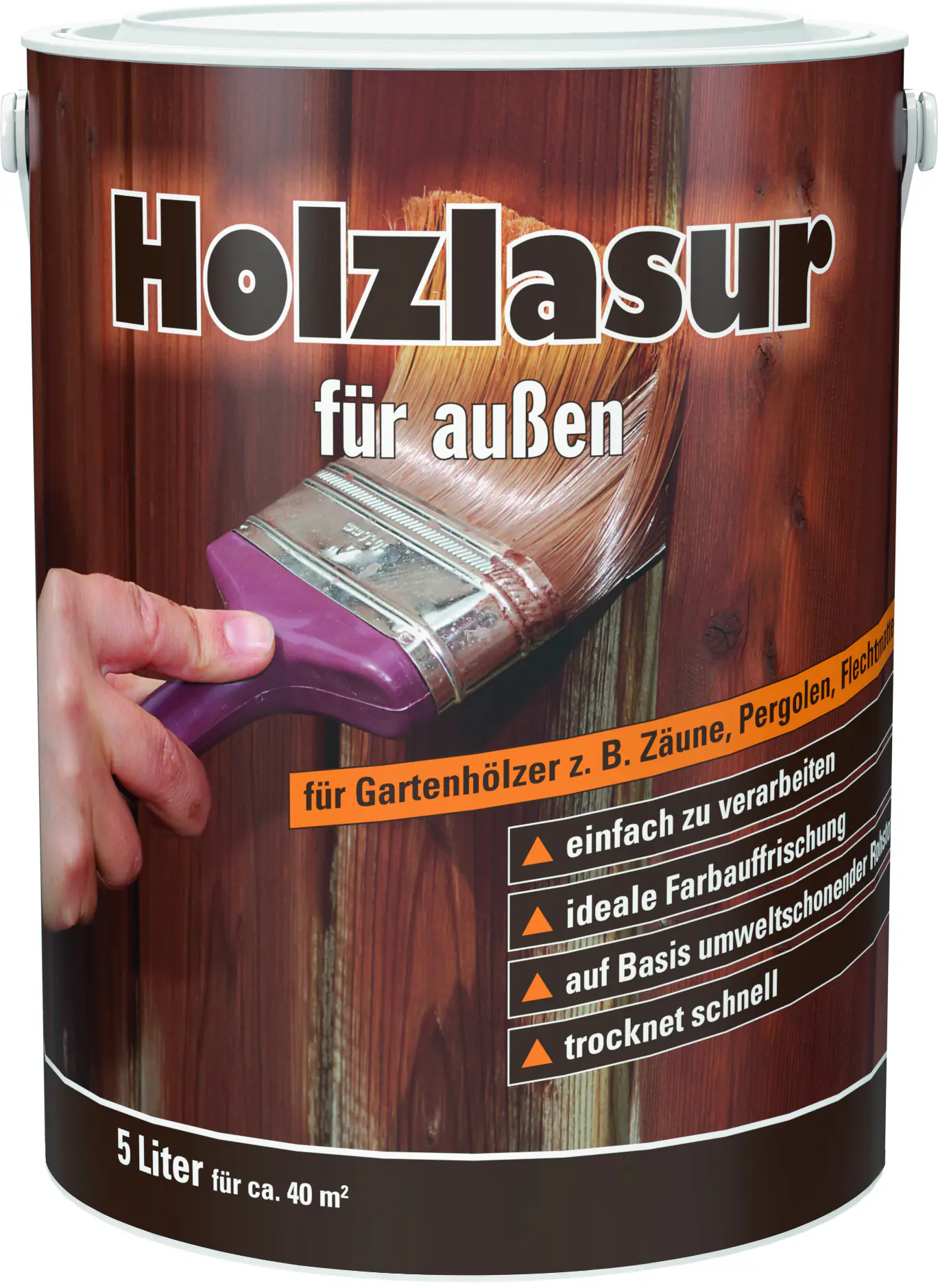 Holzschutzlasur 5 L eiche Holzschutzlasur 5 L eiche