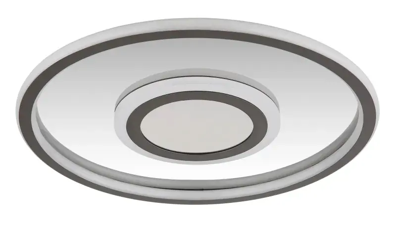 Globo Deckenleuchte Cara Ø 43,2 x 5 cm grau CCT