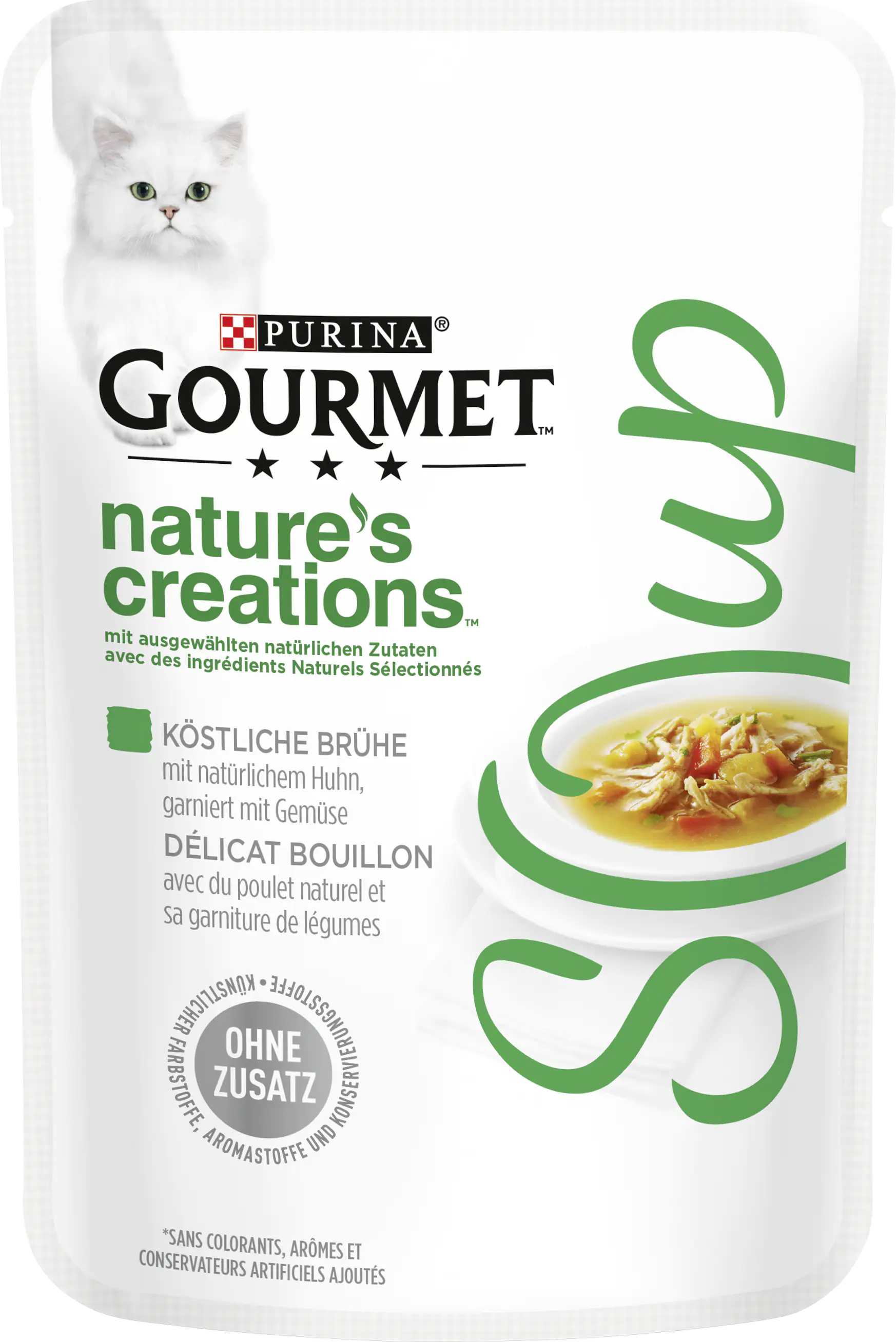 Gourmet Natures Creations Soup Köstliche Brühe mit Huhn & Gemüse 40 g