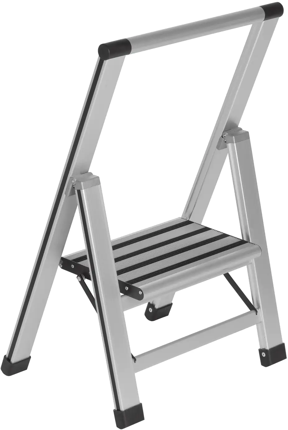 Wenko Aluminium-Design Klapptrittleiter 2,05 m