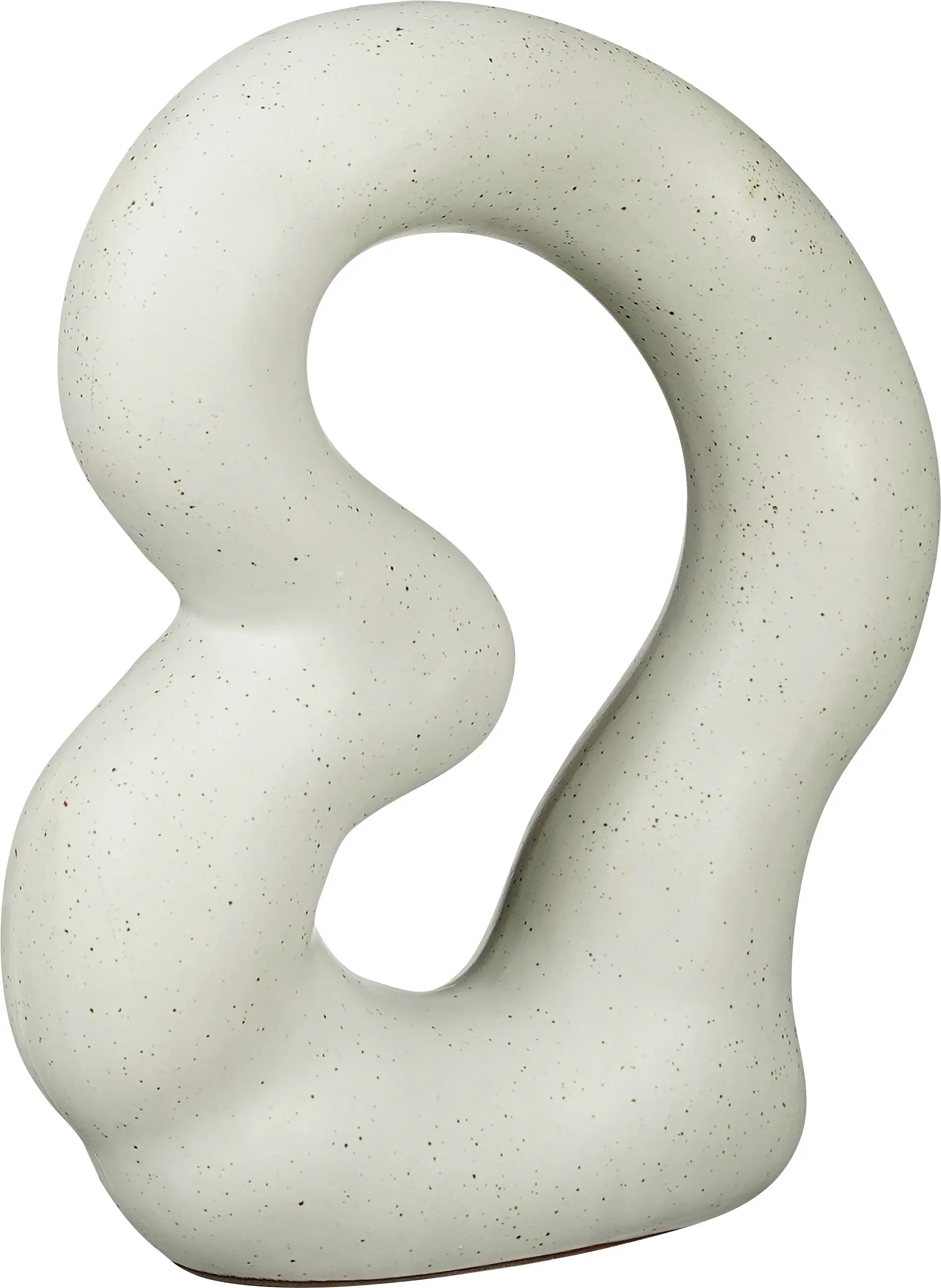 Mica Dekorationsfigur weiß Keramik 23 cm