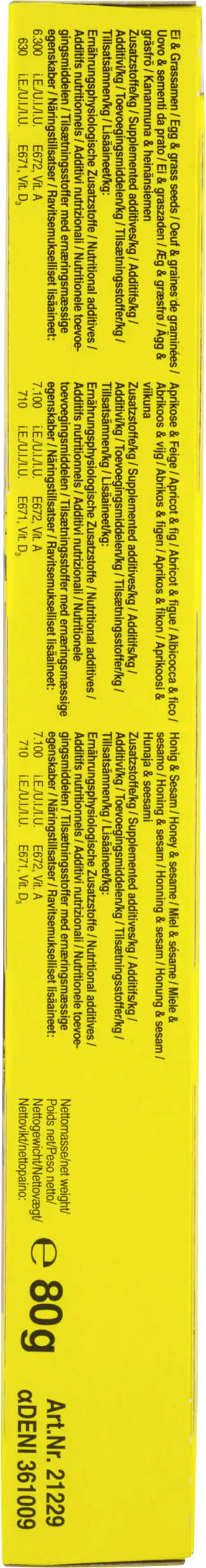 Vitakraft Kräcker® Trio Ei Frucht Honig 3 Stück / 80 g