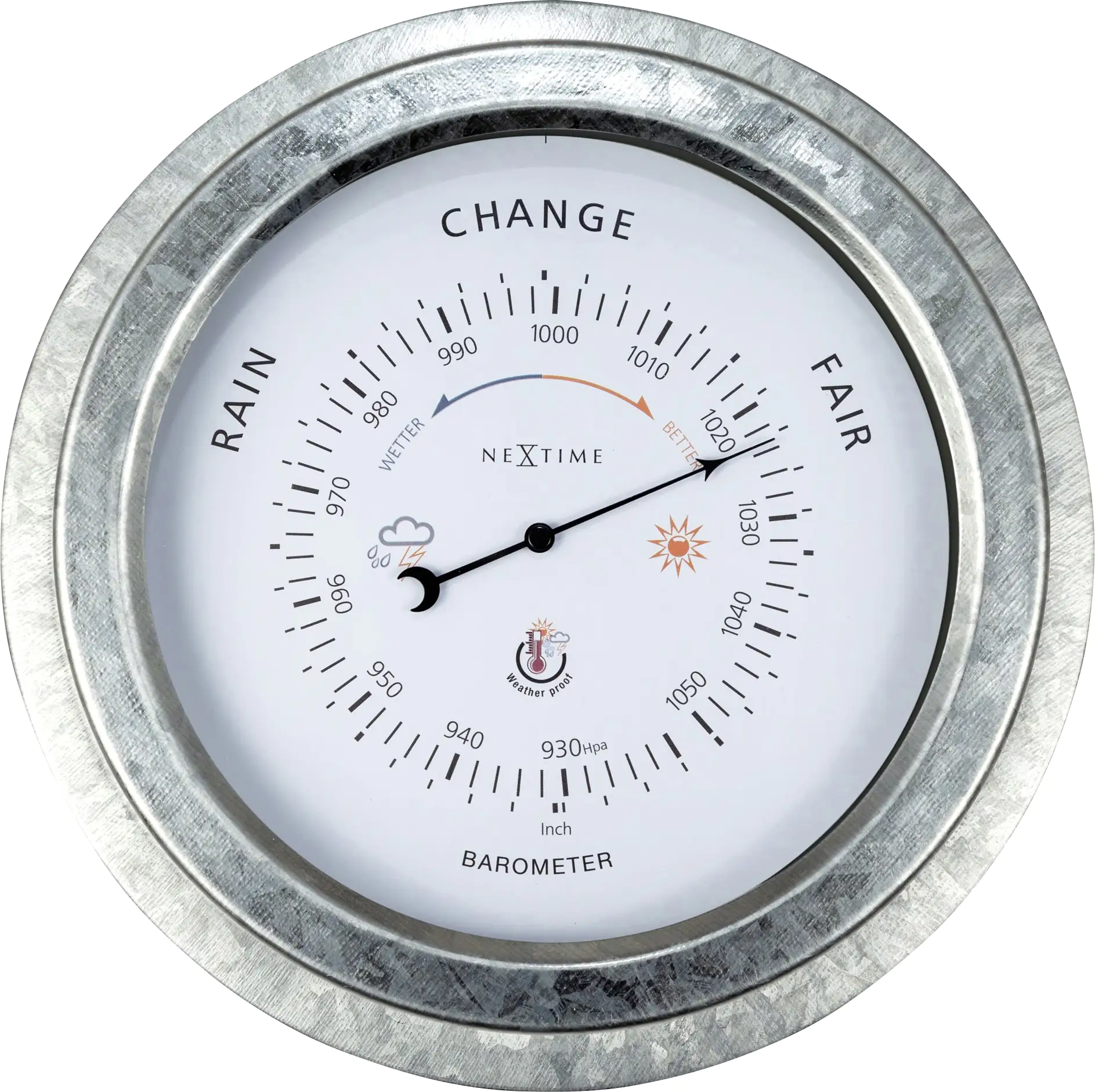 Nextime Barometer Orchid Ø 22 cm