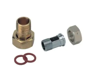 Wasserzählerverschraubung 3/4" Messing