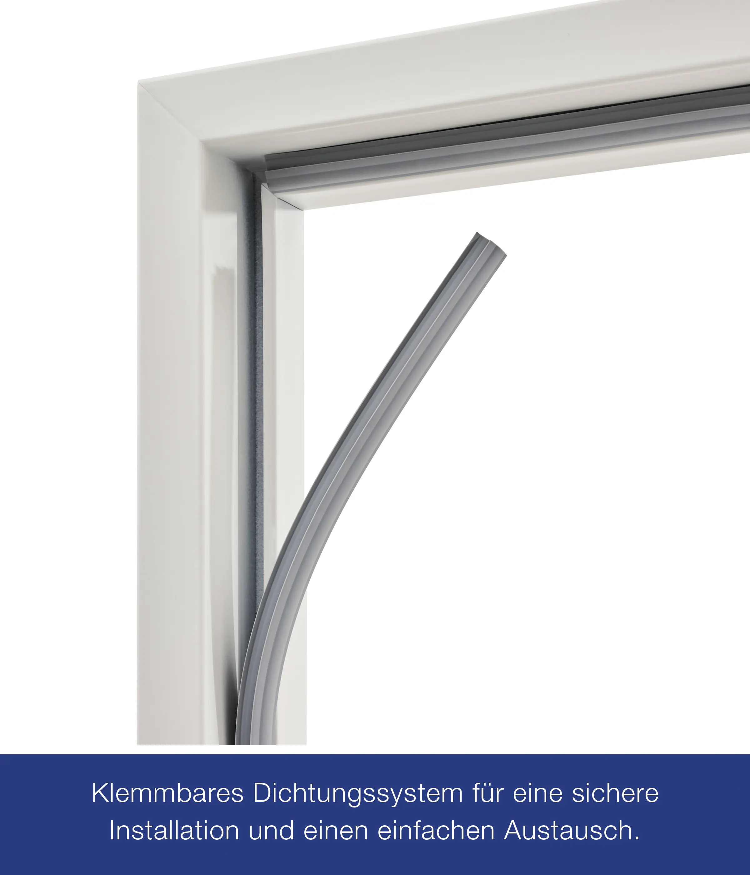Hörmann Innentür ZK mit Lichtausschnitt verkehrsweiß 87,5 x 200 cm DIN links