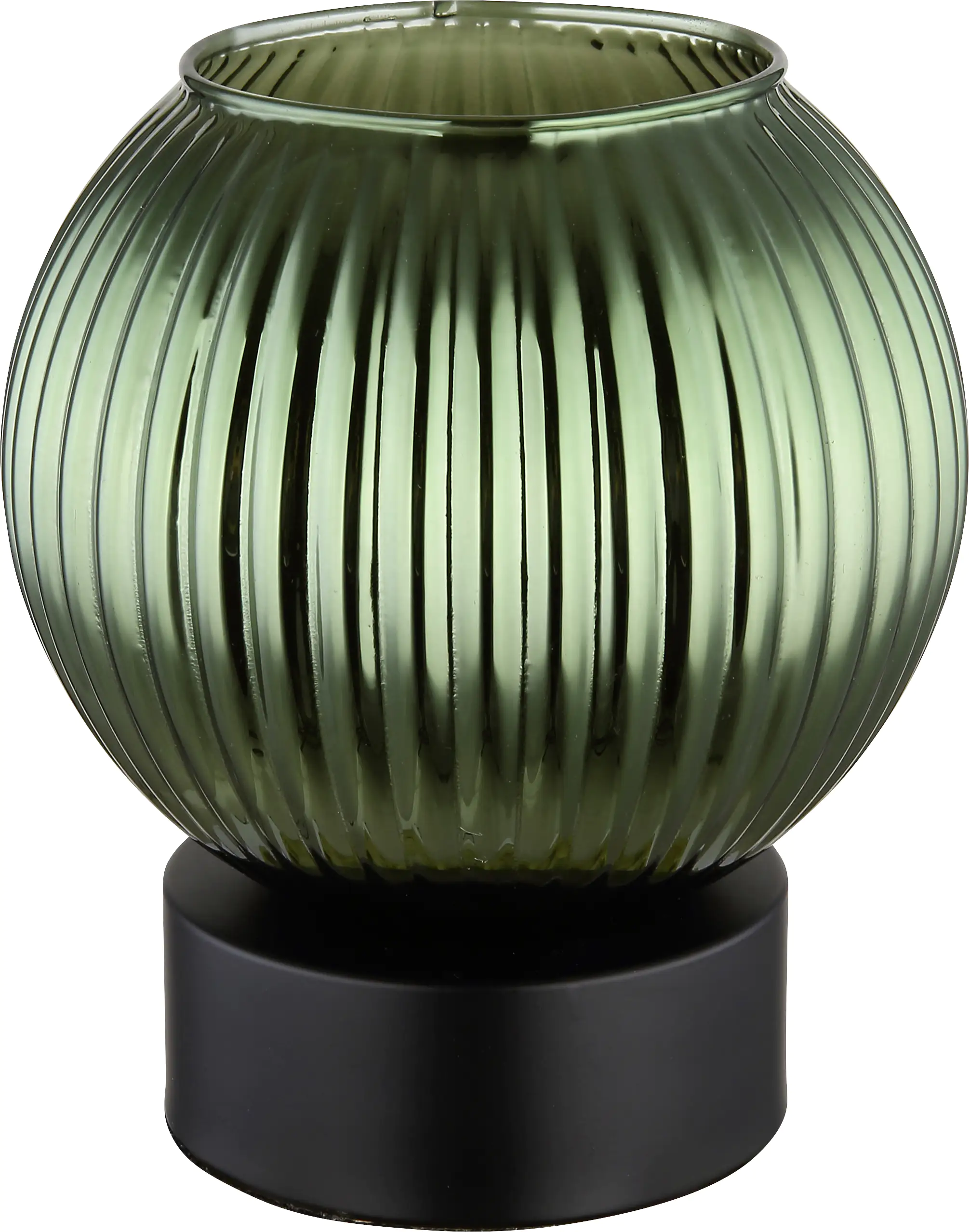 Globo Tischleuchte Zumba schwarz grün 17 x 15 cm E27 Globo Tischleuchte Zumba schwarz grün 17 x 15 cm E27