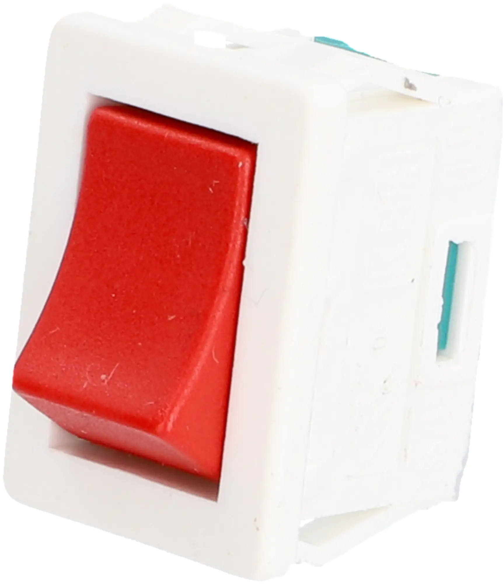 UniTec Einbau-Wippschalter mit Beschriftung weiß rot