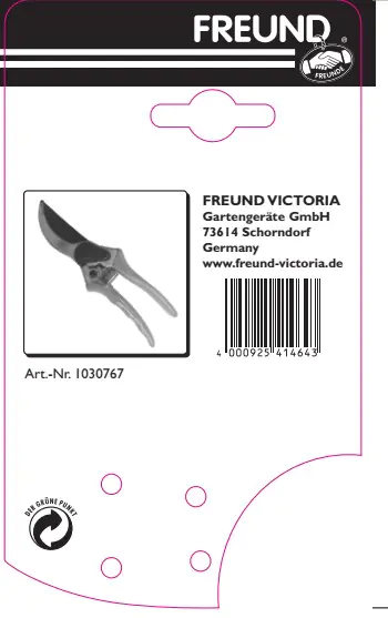 Freund Gartenschere 2895 Freund Gartenschere 2895