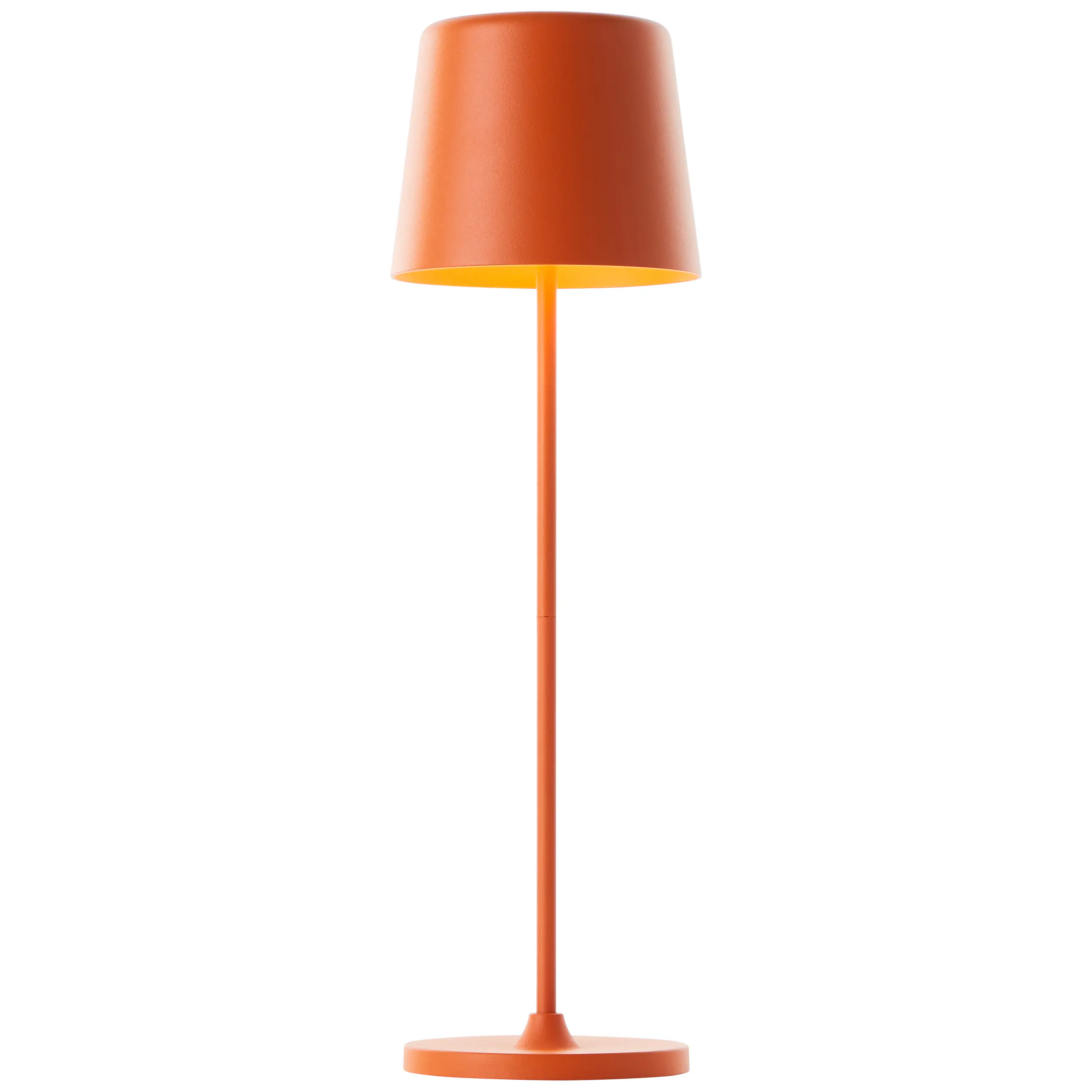 Brilliant LED Tischleuchte Kaami 2W 37 cm Metall orange matt warmweiß