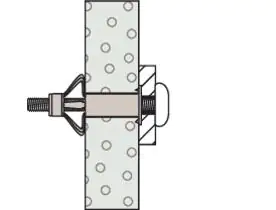 Fischer Hohlraumdübel aus Metall 6.0 x 52 mm - 20 Stück Fischer Hohlraumdübel aus Metall 6.0 x 52 mm - 20 Stück