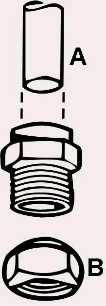 Cornat Übergangsnippel Ø 15 mm / 1/2"