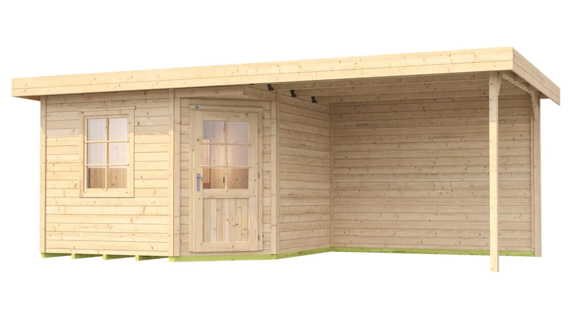 weka Saunahaus SALO Gr. 1 Sparset 7,5 kW OS natur