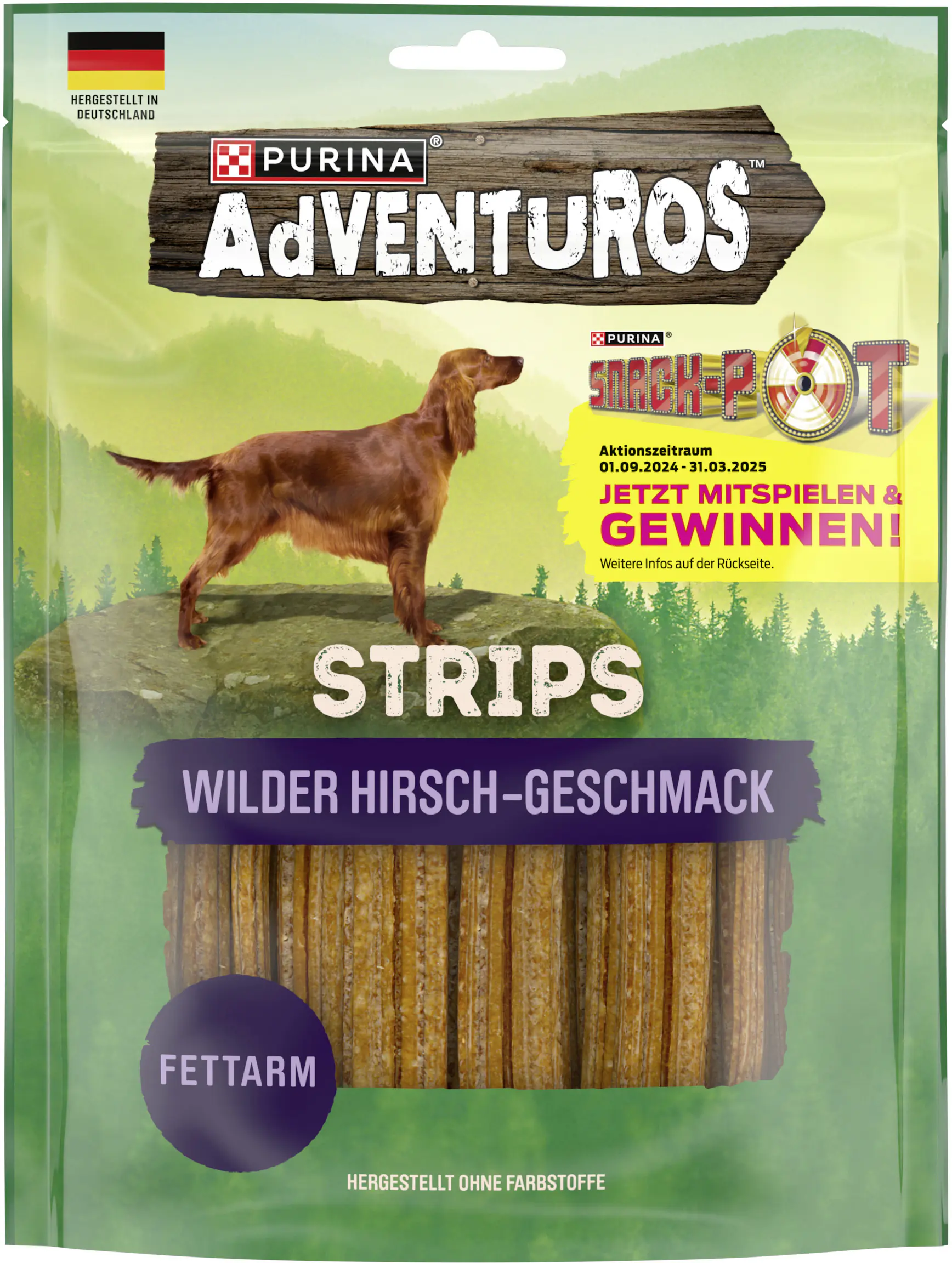 Adventuros mit Hirschgeschmack 90 g