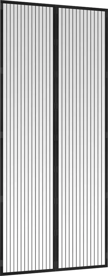 Primaster Fliegenschutz-Magnetvorhang 95 x 215 cm schwarz