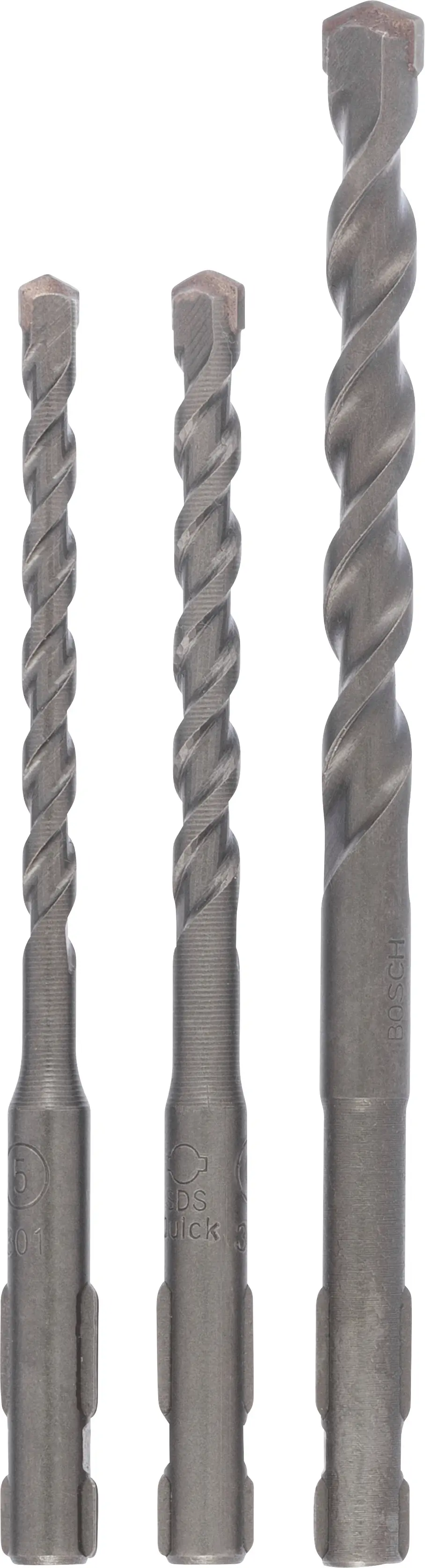 Bosch Bohrer-Set 3-teilig, Ø 5, 6, 8 mm, SDS Quick Bosch Bohrer-Set 3-teilig, Ø 5, 6, 8 mm, SDS Quick