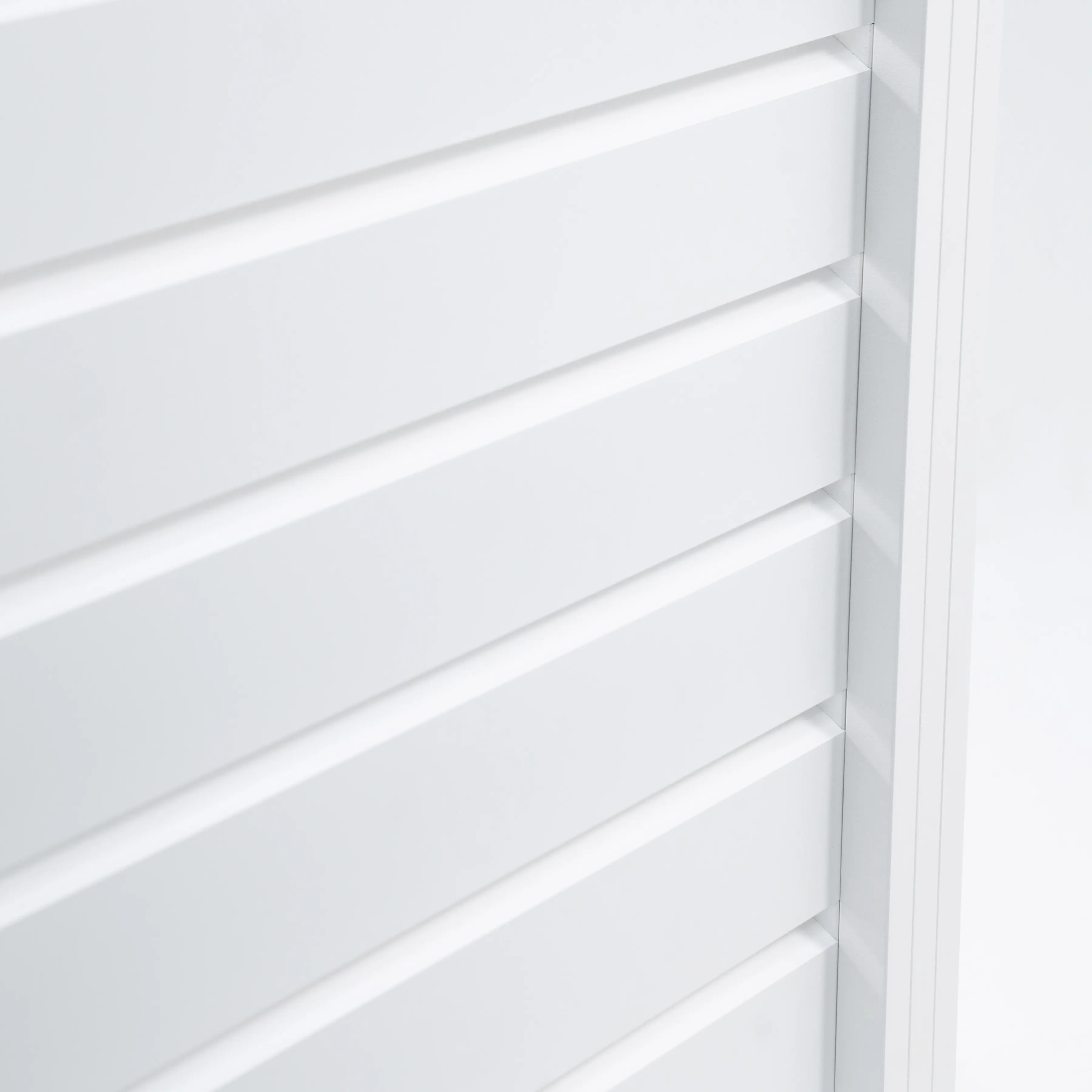 Ambiente Alu-Zaun Grundset Rhombus MINI 187 x 184,2 cm weiß