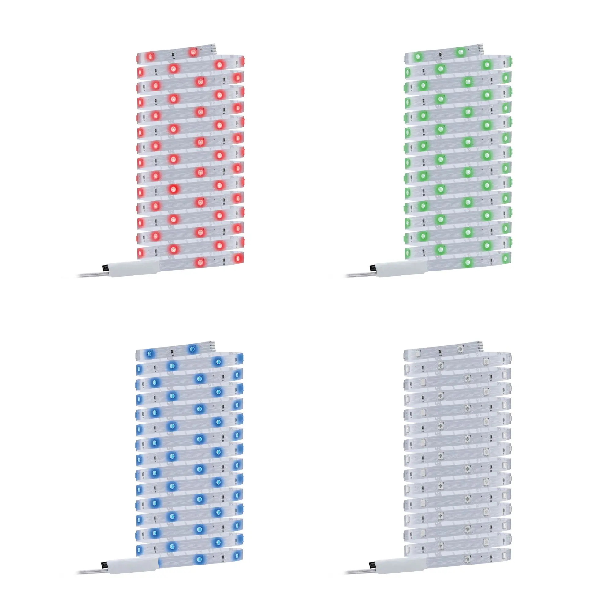 Paulmann LED-Strips BaseLED Komplett Set 5 m weiß Metall