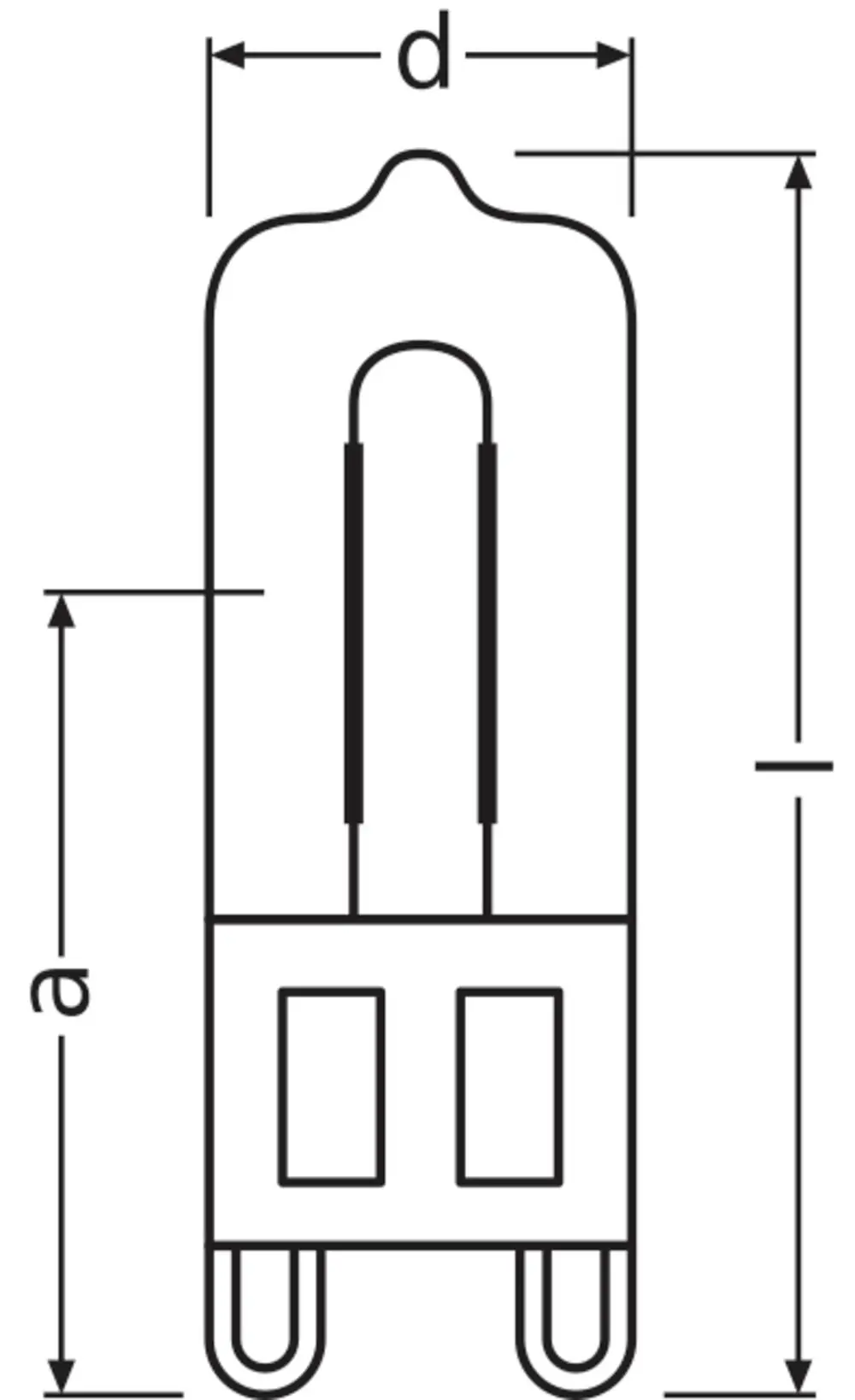 Osram Halogen Stiftsockellampe Halopin Superstar G9 33W warmweiß