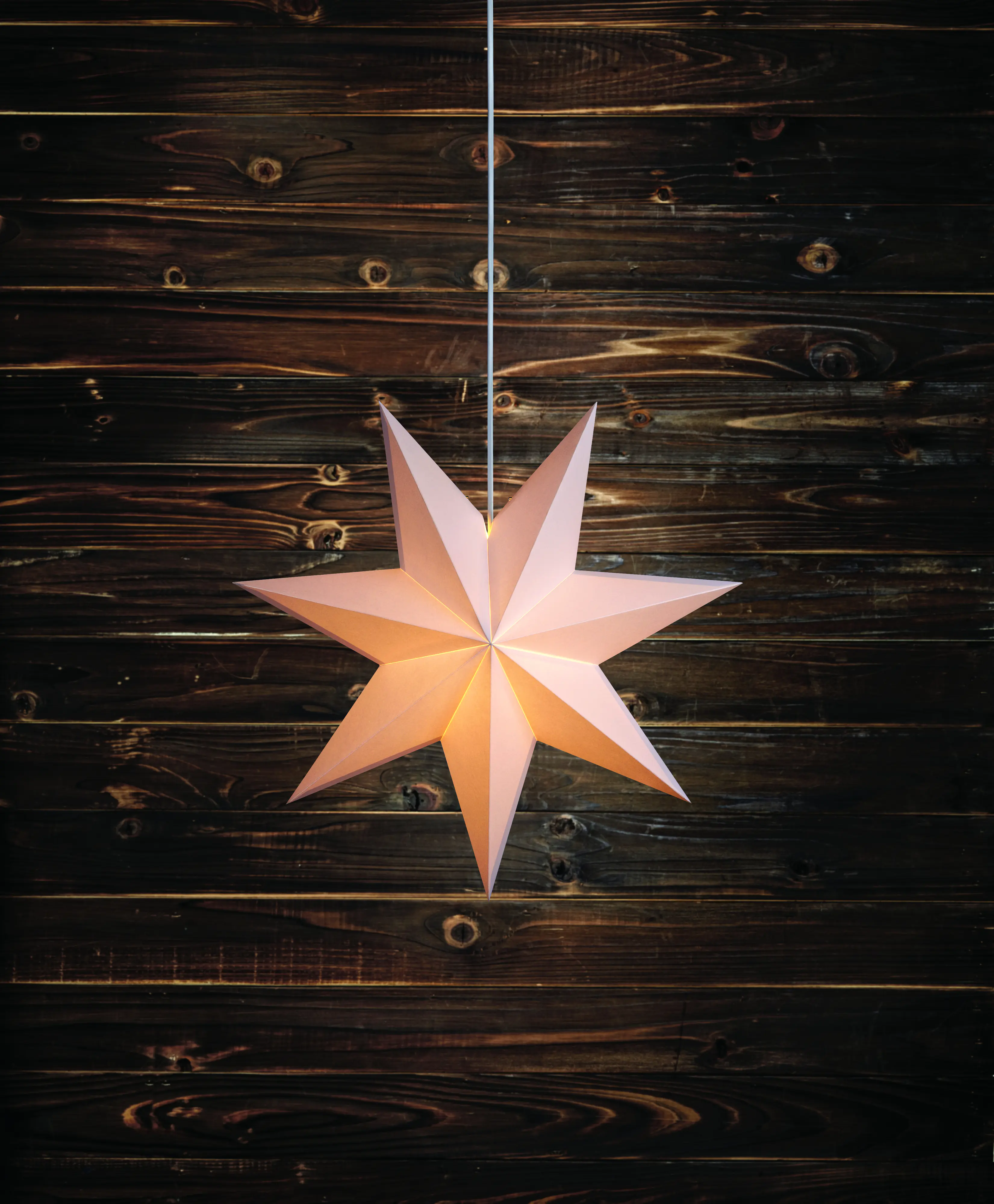 Markslöjd Hängestern Duva Papier Ø 45 cm weiß