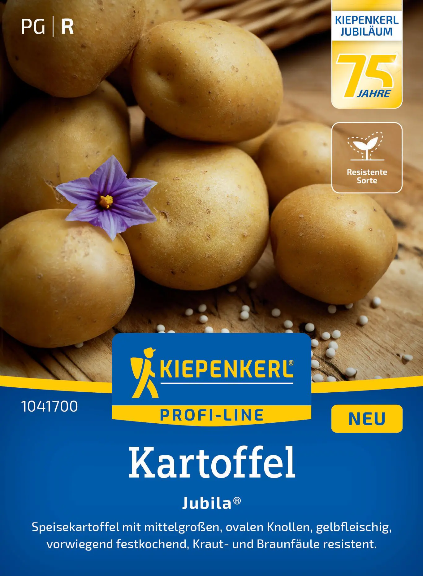 Kiepenkerl Profi-Line Saatgut Kartoffel Jubila für ca. 7 Pflanzen