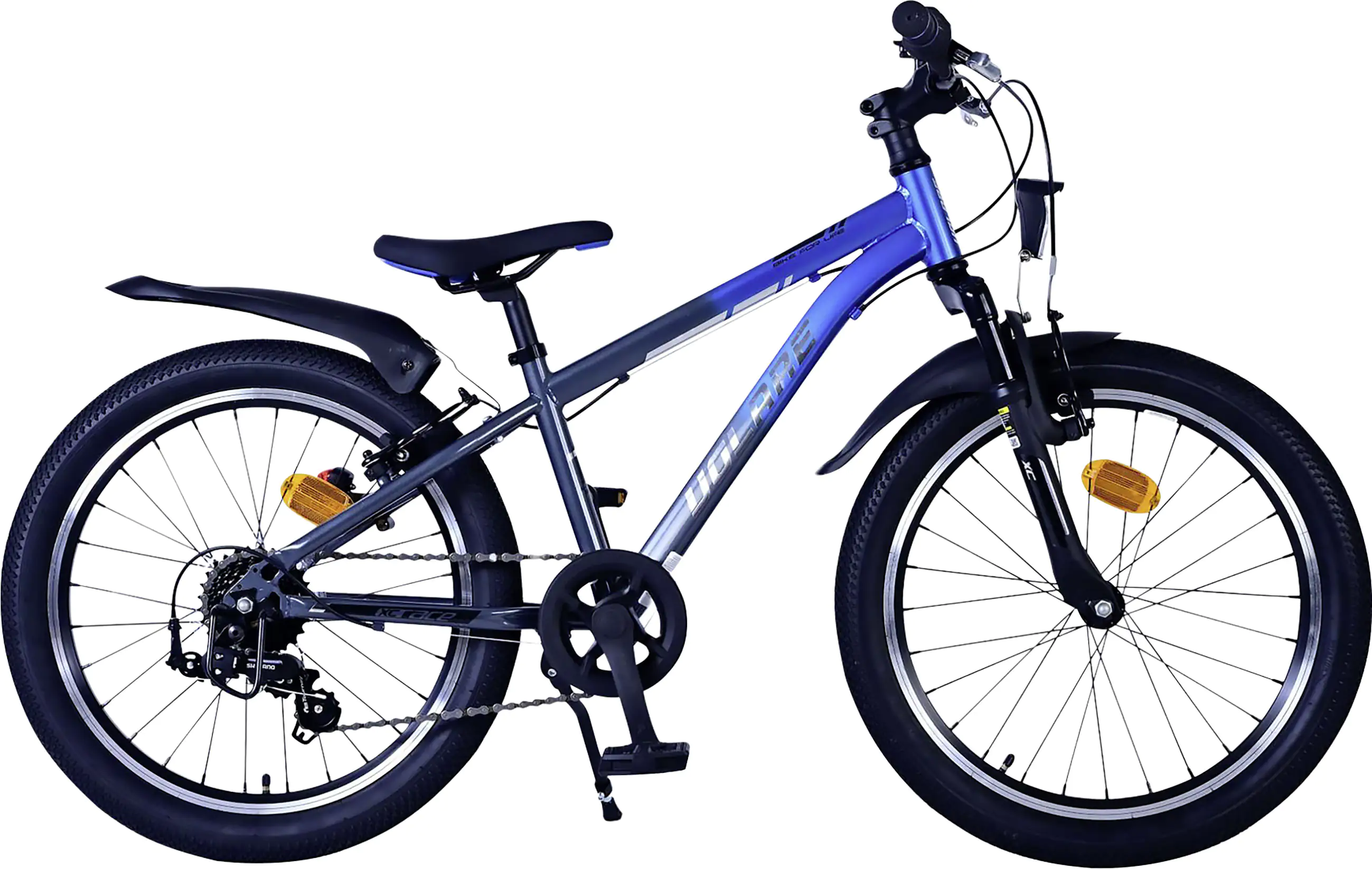 Volare Kinderfahrrad XC Race 20 Zoll 7-Gang RH 27cm blau/grau