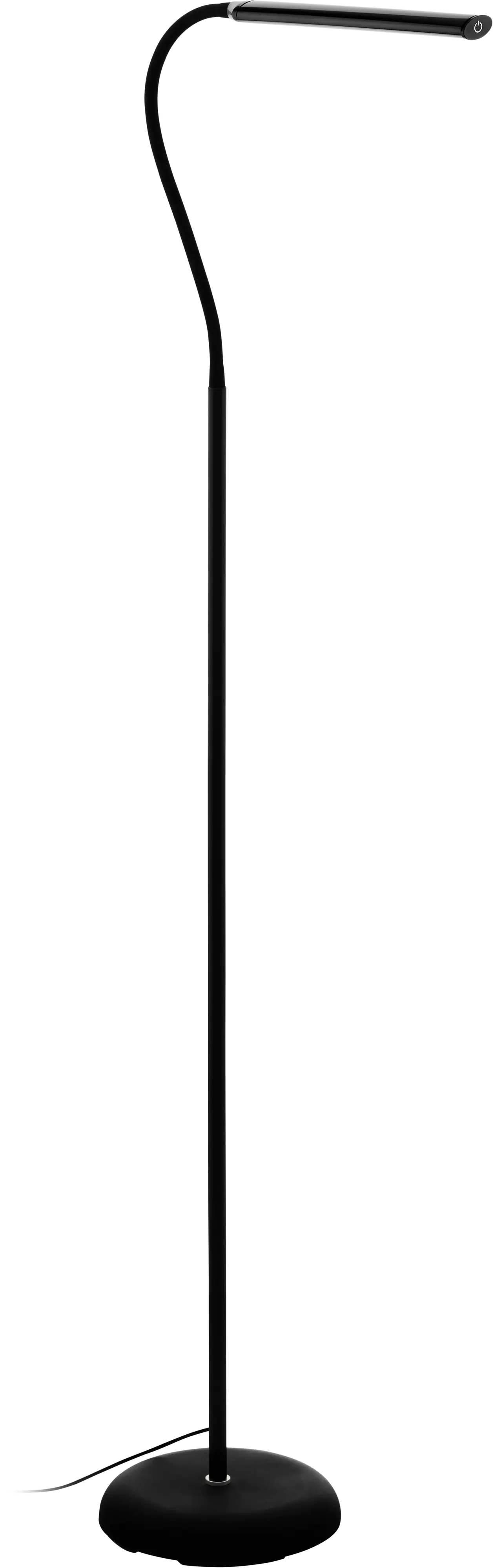 Eglo LED Stehleuchte Laroa schwarz 130 x 21,5 cm dimmbar, neutralweiß