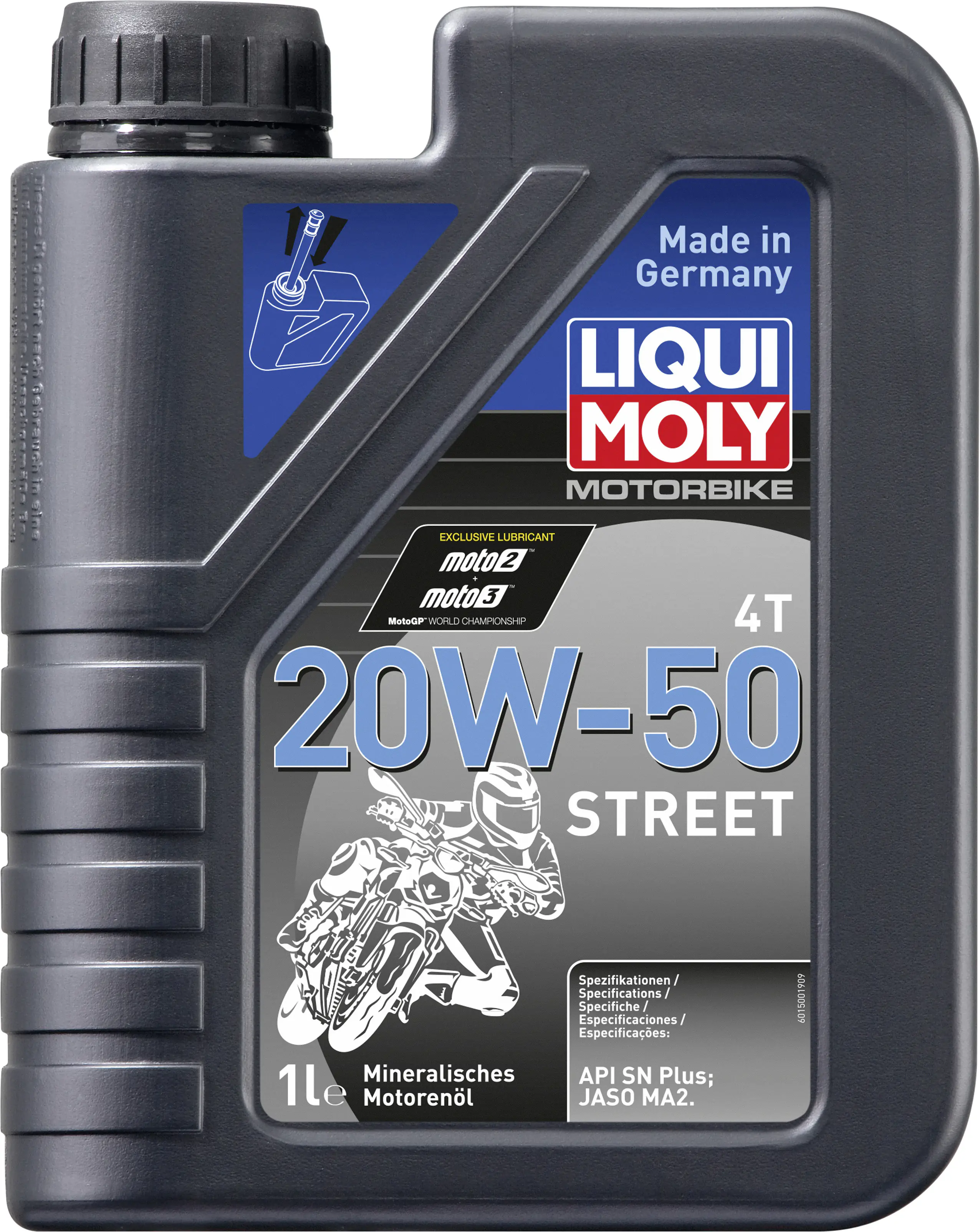 Liqui Moly 4-Takt Motoröl 4T 20W-50 Street 1 L