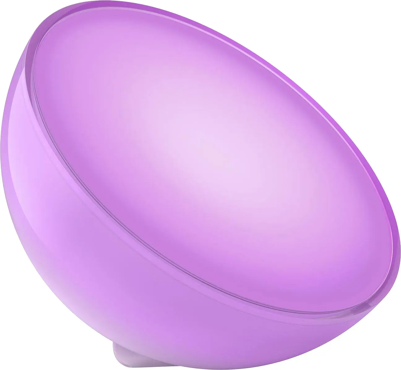 Philips Hue tragbare Tischleuchte White & Color Ambiance Go weiß